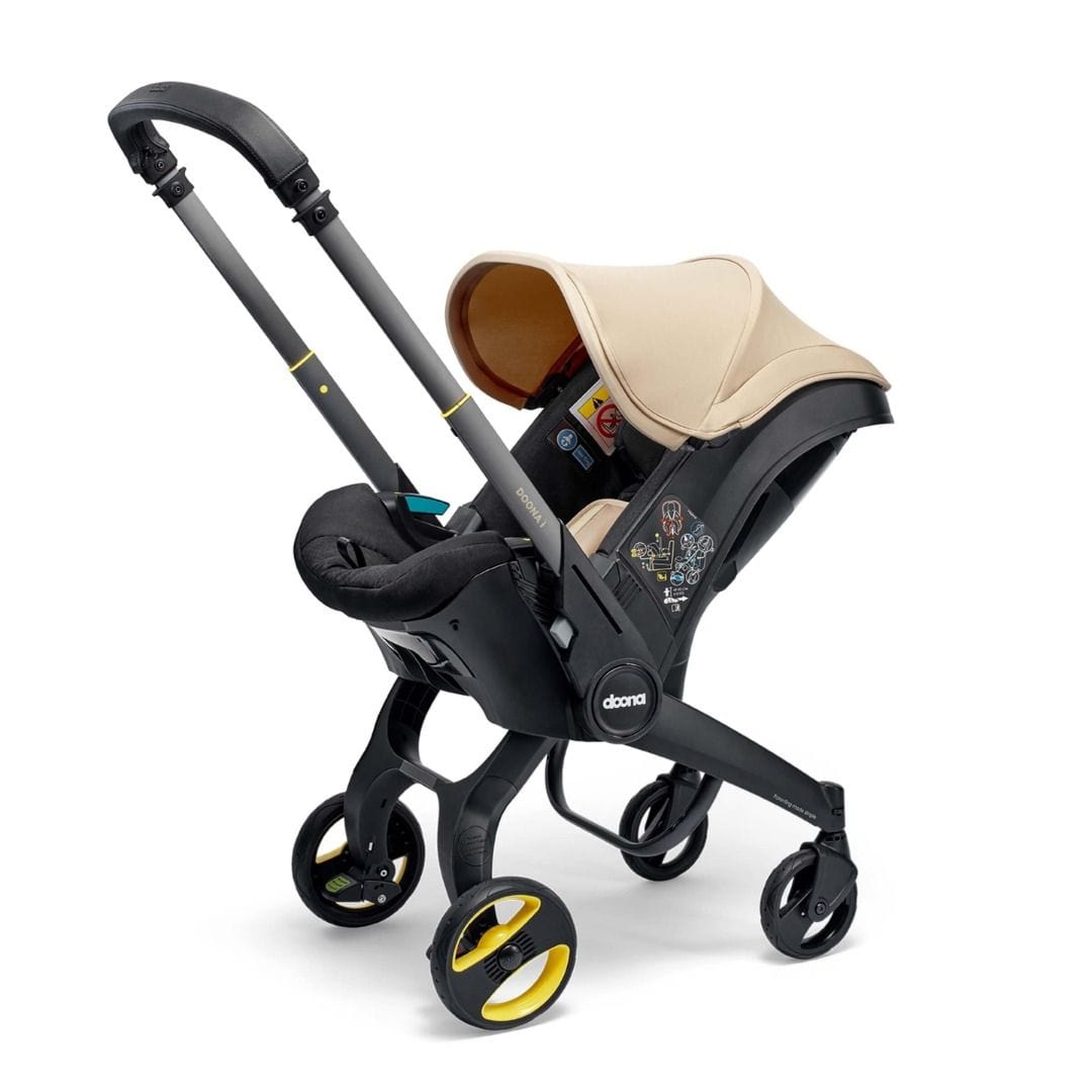 Doona baby car seats Doona i Infant Car Seat Stroller & i Isofix Base Sahara Sand 14568-SAR-SAN