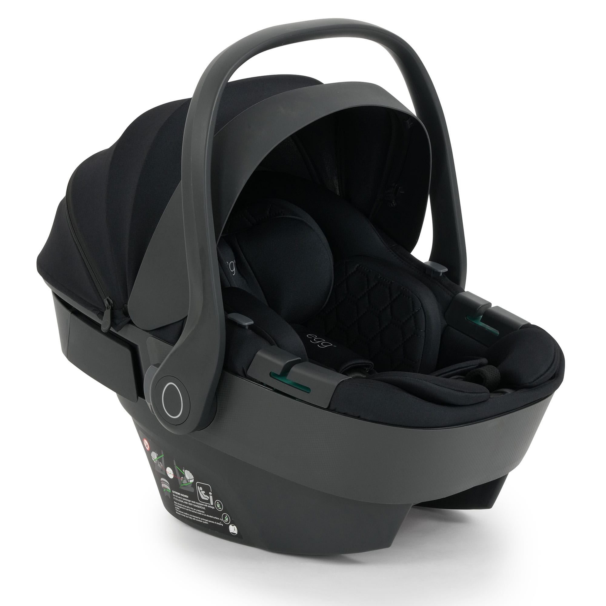 egg baby car seats Egg Shell 360 i-Size Infant Car Seat - Panther E3ICPA