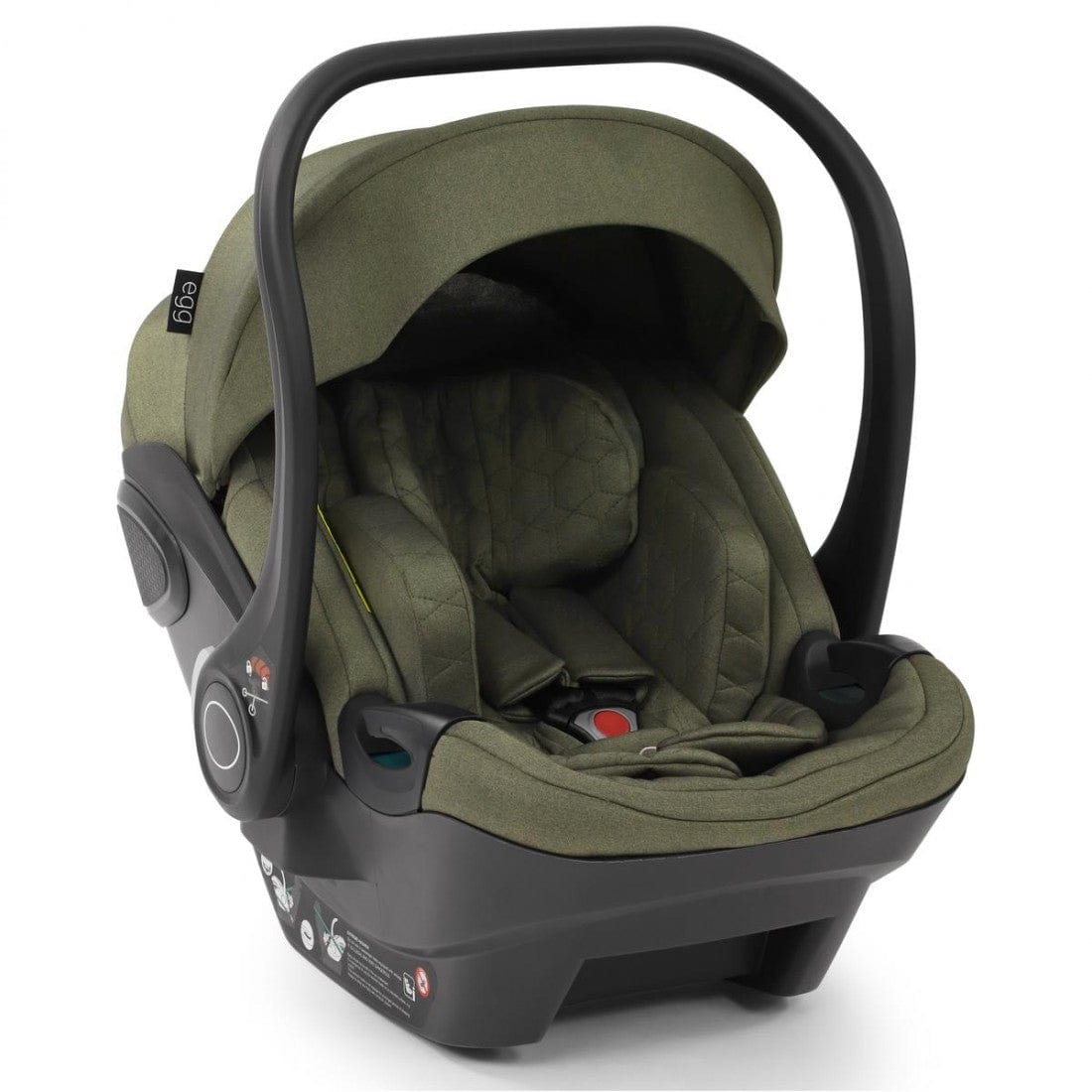 egg baby car seats egg Shell i-Size Infant Car Seat - Hunter Green E3CSHG