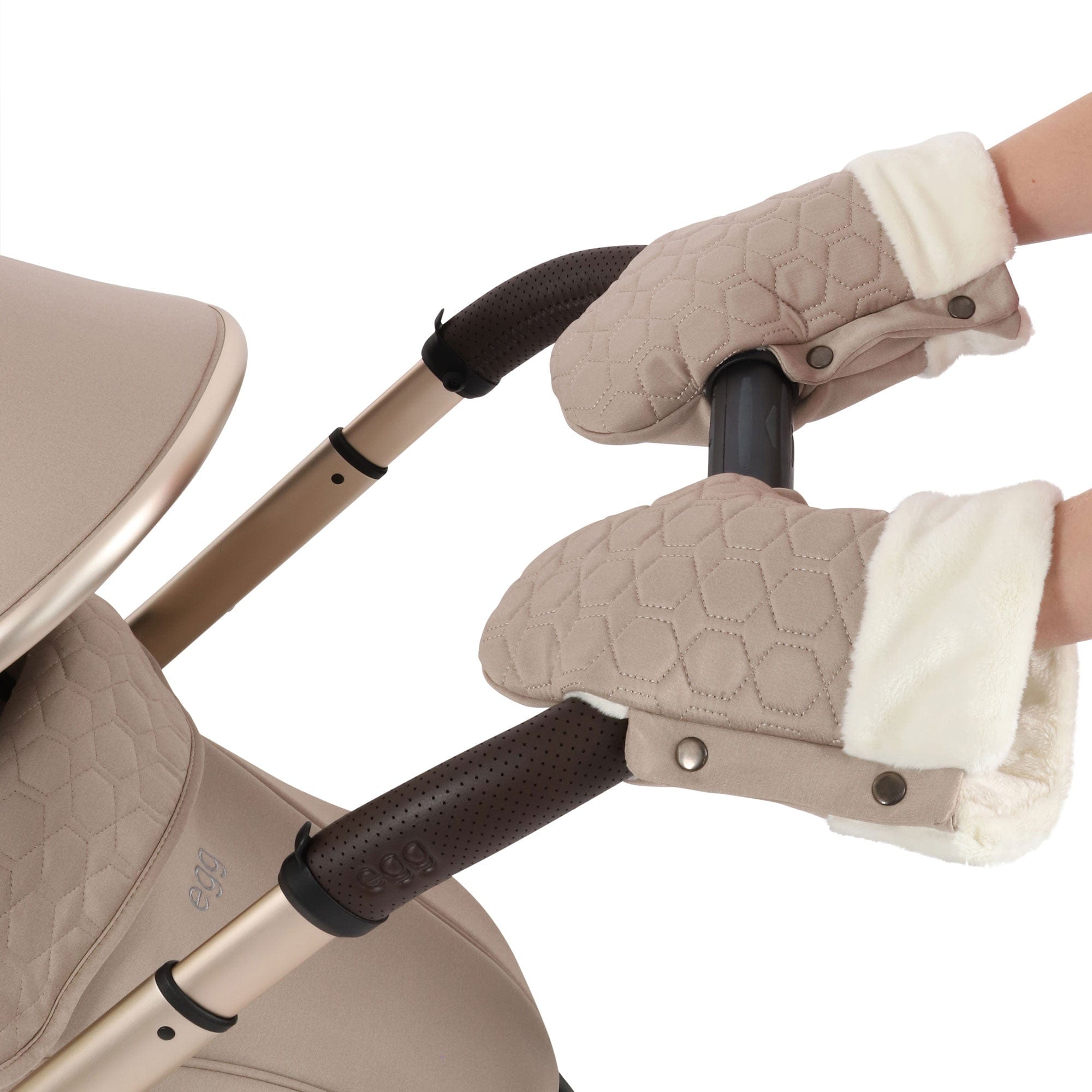 egg Buggy Accessories egg3 Handmuffs - Feather E3HMFE