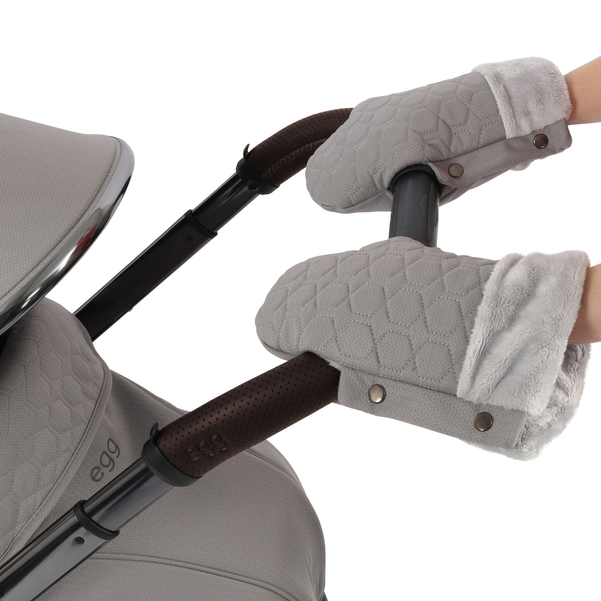 egg Buggy Accessories egg3 Handmuffs - Glacier E3HMGL