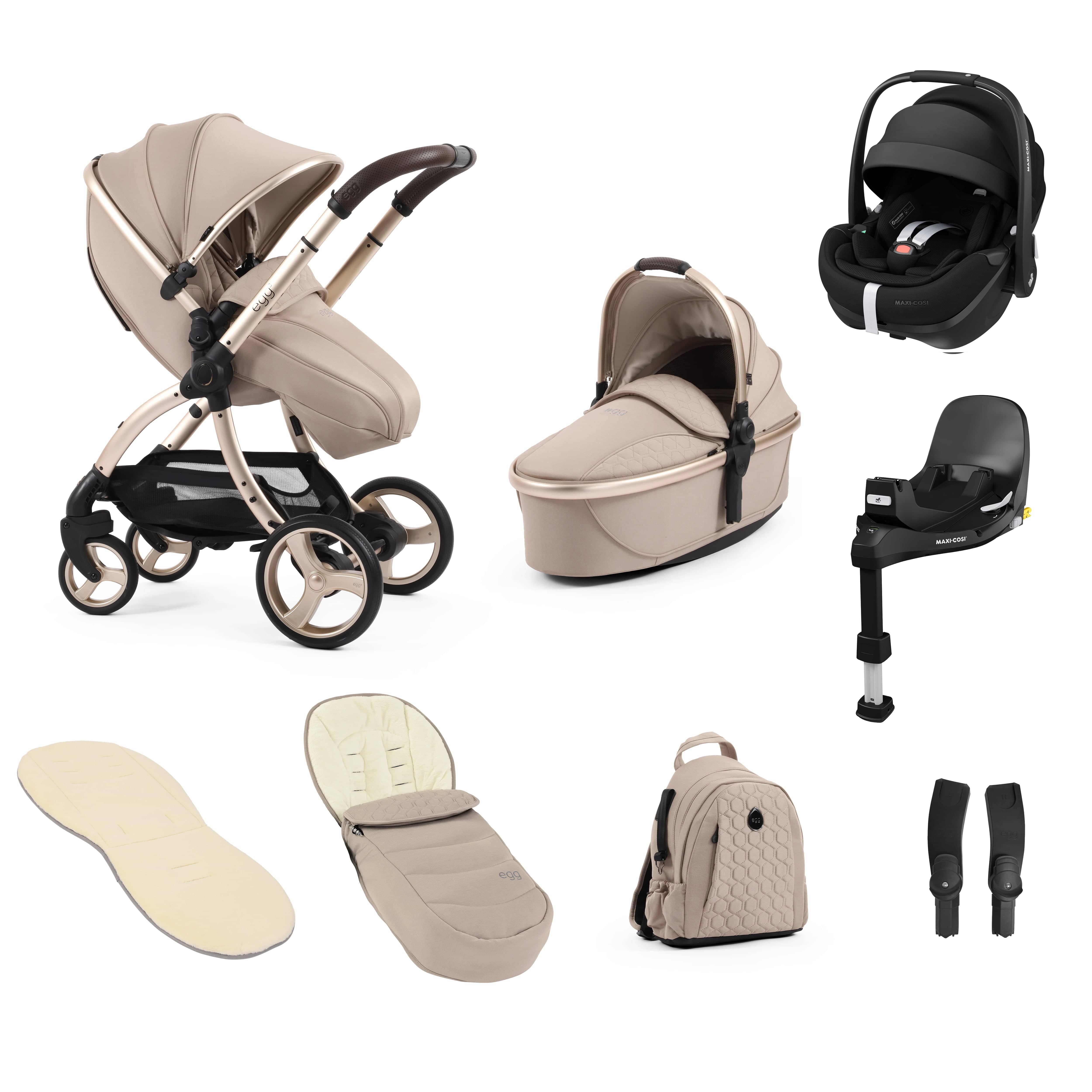 egg travel systems egg3 Luxury Travel System Bundle Feather 14860-FTH