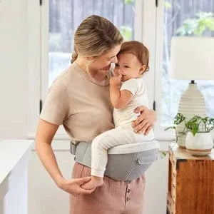 Ergobaby baby carriers Ergobaby Alta 2-in-1 Hip Seat & Carrier - Pearl Grey BCHIPSFMGRY