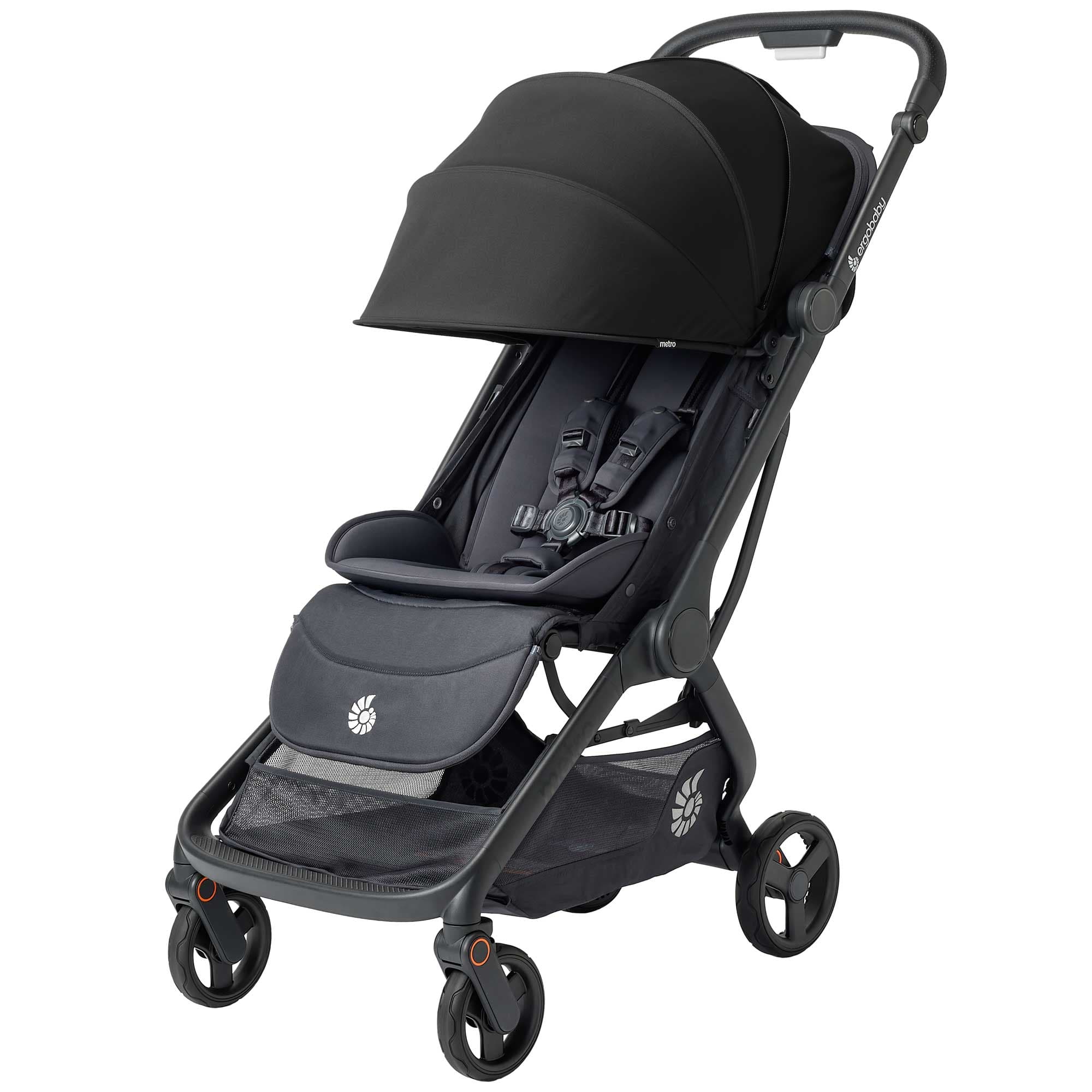 Ergobaby baby pushchairs Ergobaby Metro 3 Compact City Stroller - Onyx Black METRO3ONYXUK