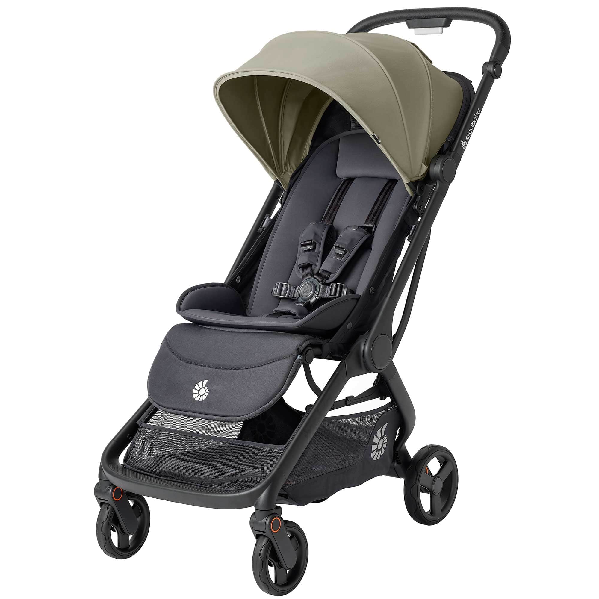 Ergobaby baby pushchairs Ergobaby Metro 3 Compact City Stroller - Soft Olive METRO3SFTOLVUK