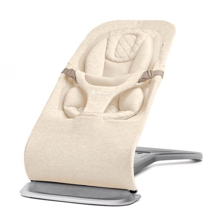 Ergobaby rocking bouncing cradles ErgoBaby Evolve Bouncer - Cream EVLBNCCRMUK