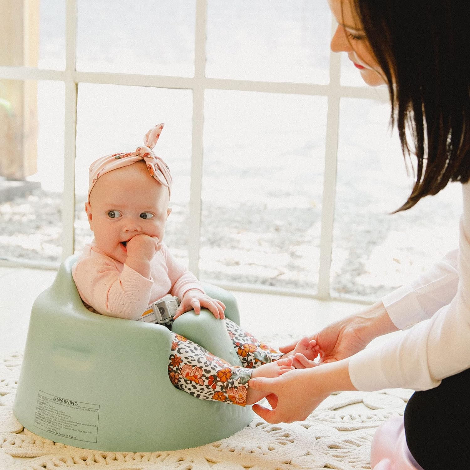 Hippychick baby carriers Hippychick Bumbo Floor Seat - Hemlock bbbumbo8326