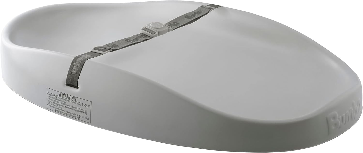 Hippychick baby low chairs Bumbo Changing Pad- Cool Grey