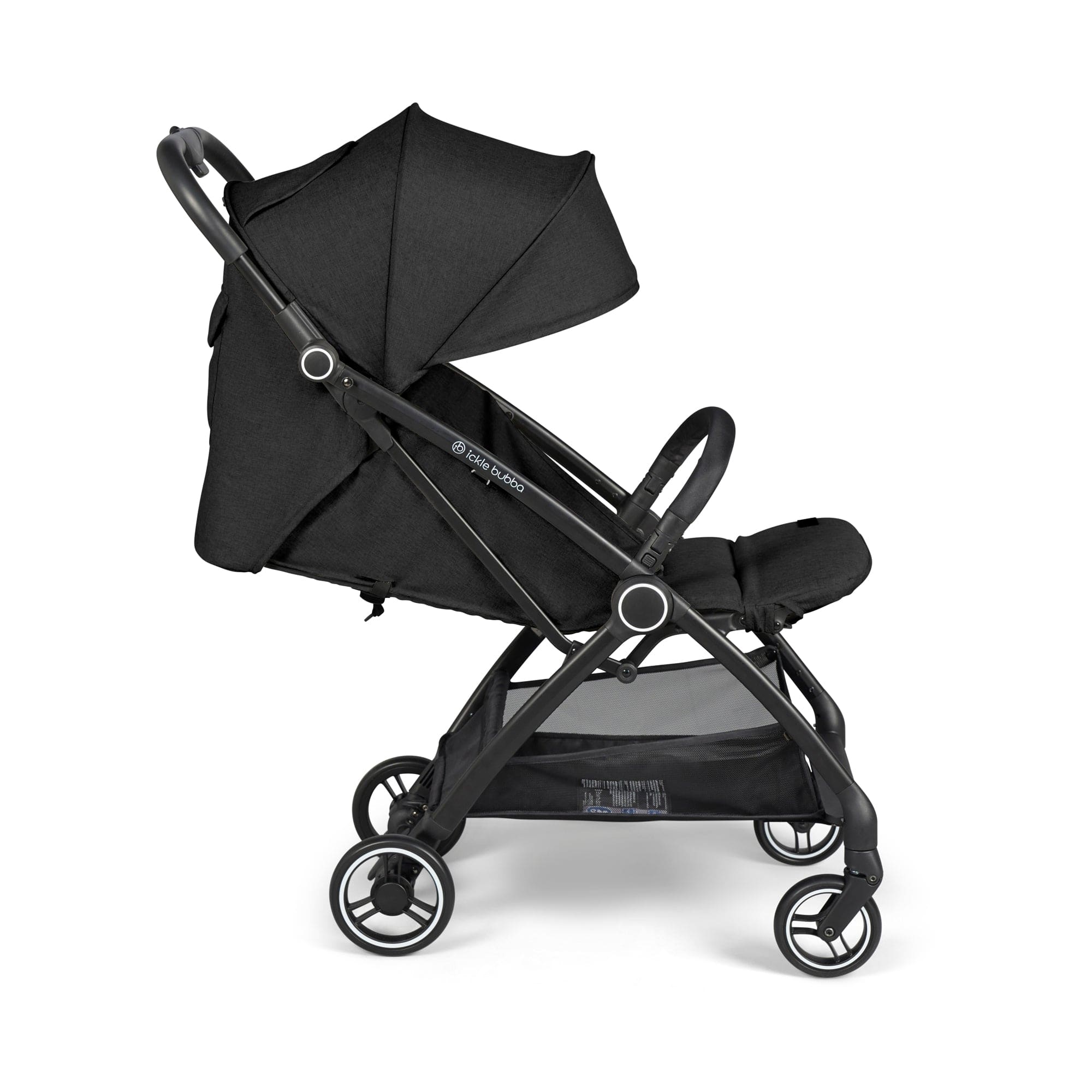 Ickle Bubba baby pushchairs Ickle Bubba Aries Prime Autofold Stroller - Black 15-005-300-001
