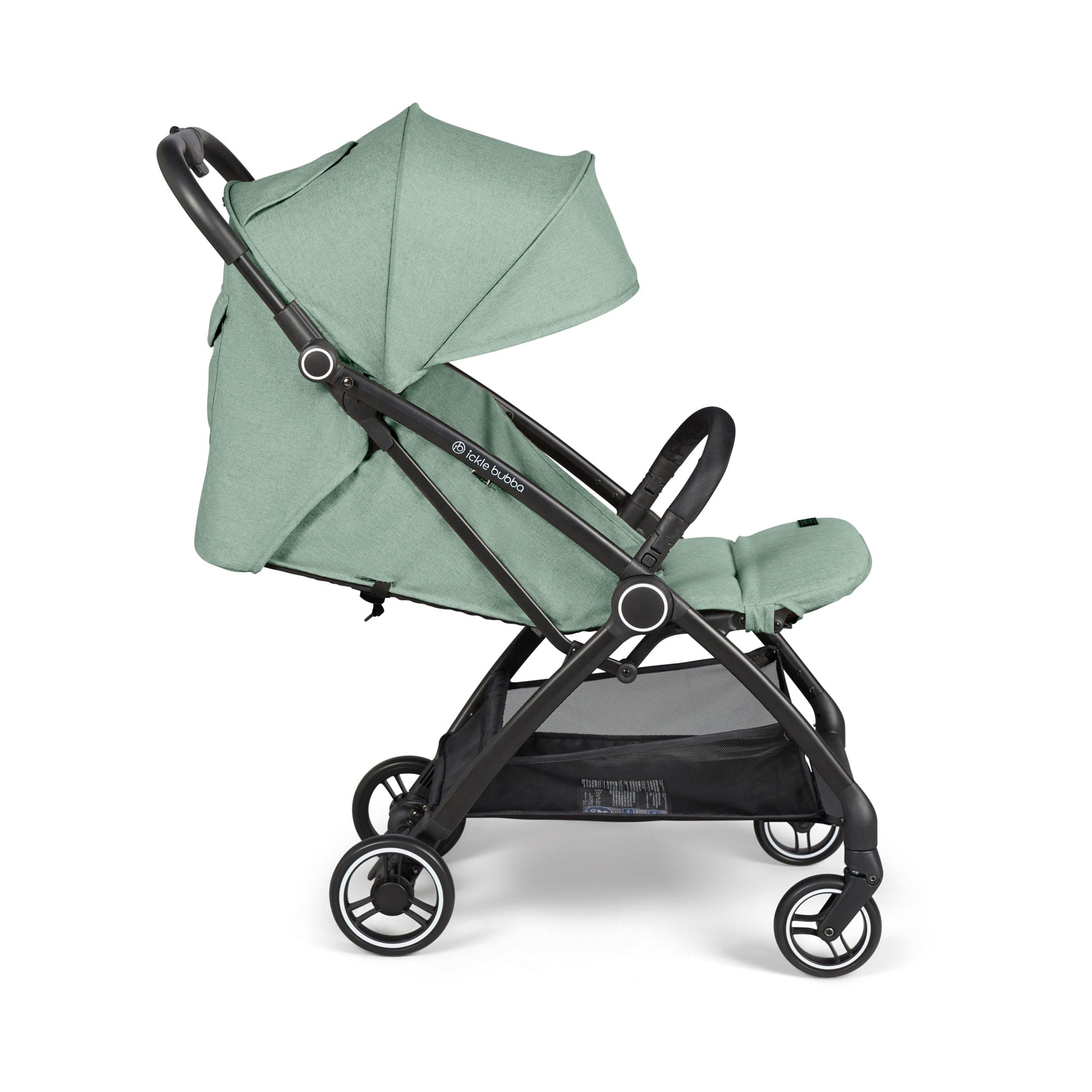 Ickle Bubba baby pushchairs Ickle Bubba Aries Prime Autofold Stroller - Sage Green 15-005-300-152