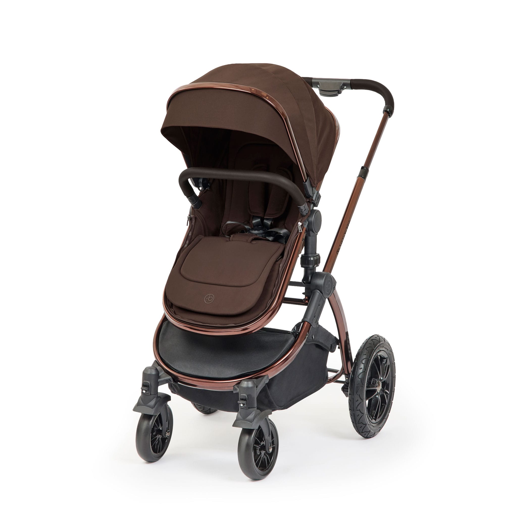 Ickle Bubba travel systems Ickle Bubba Stomp Luxe Elements Edition 15 Piece Travel System - Chestnut 10-014-330-169