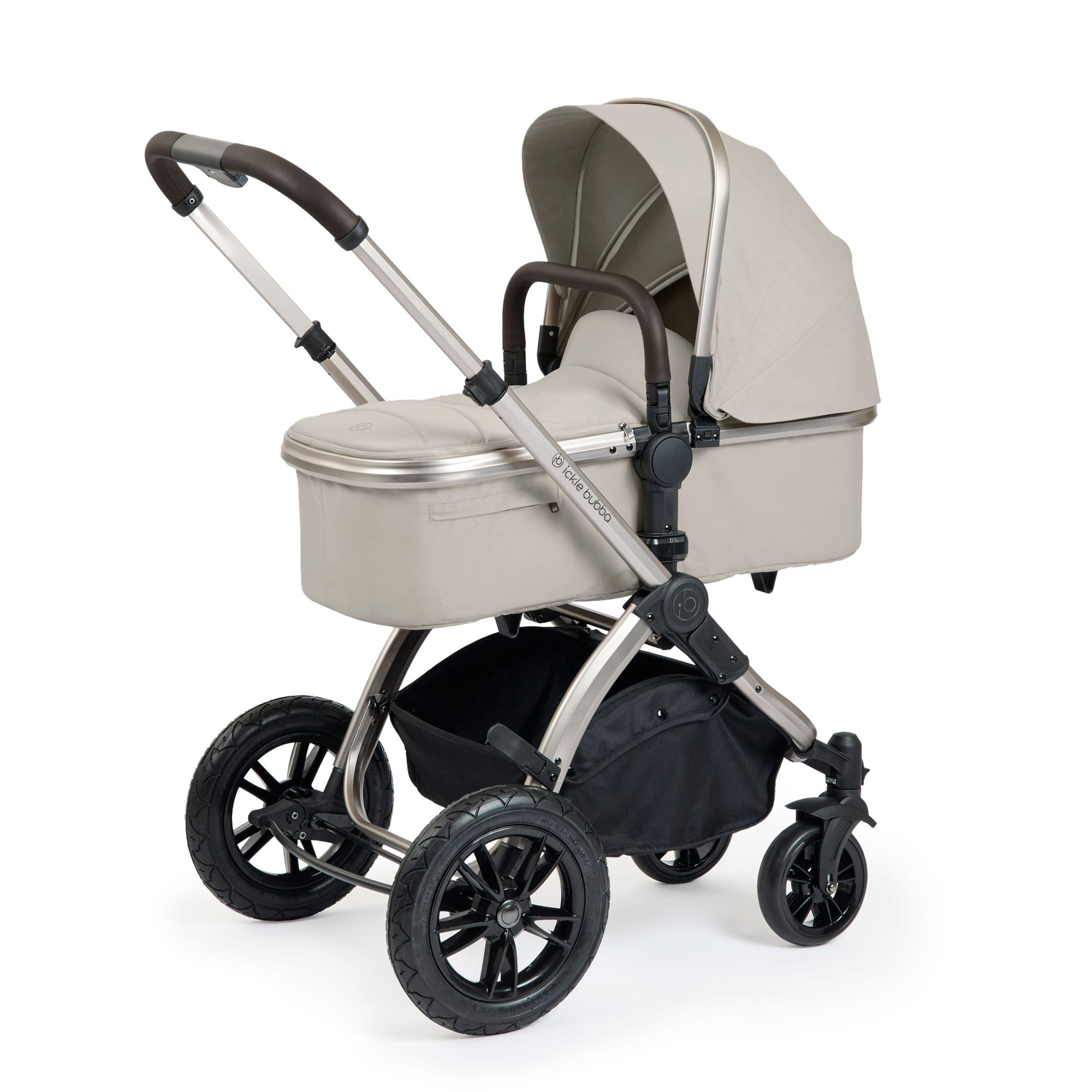 Ickle Bubba travel systems Ickle Bubba Stomp Luxe Elements Edition 16 Piece Ultimate Travel System - Moonbeam 10-014-420-171