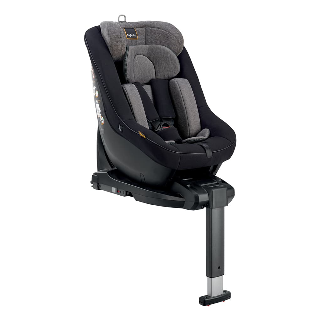 Inglesina Combination Car Seats Inglesina Darwin Next Stage Car Seat - Vulcan Black CAR/ING/089332-1
