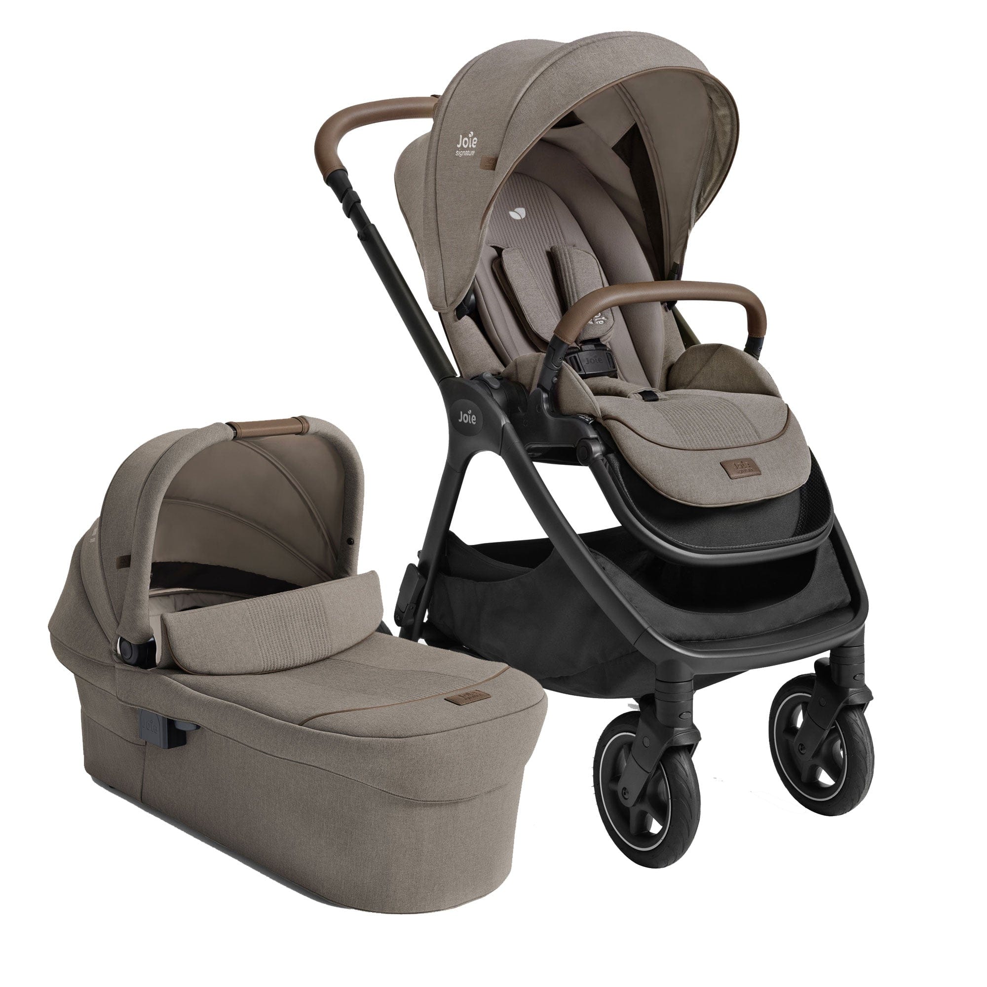 Joie baby prams Joie Finiti Flex Pushchair & Ramble XL Carrycot - Maple Z2BJFNIT1026UK