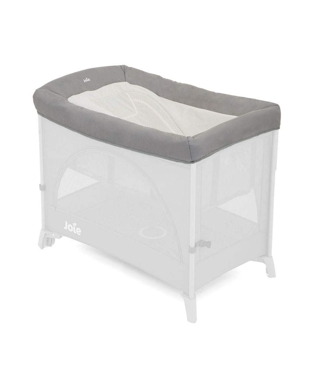 Joie cot bed sheets Joie Kubbie Daydreamer Napper Topper - Foggy Grey A1812SAFGY000