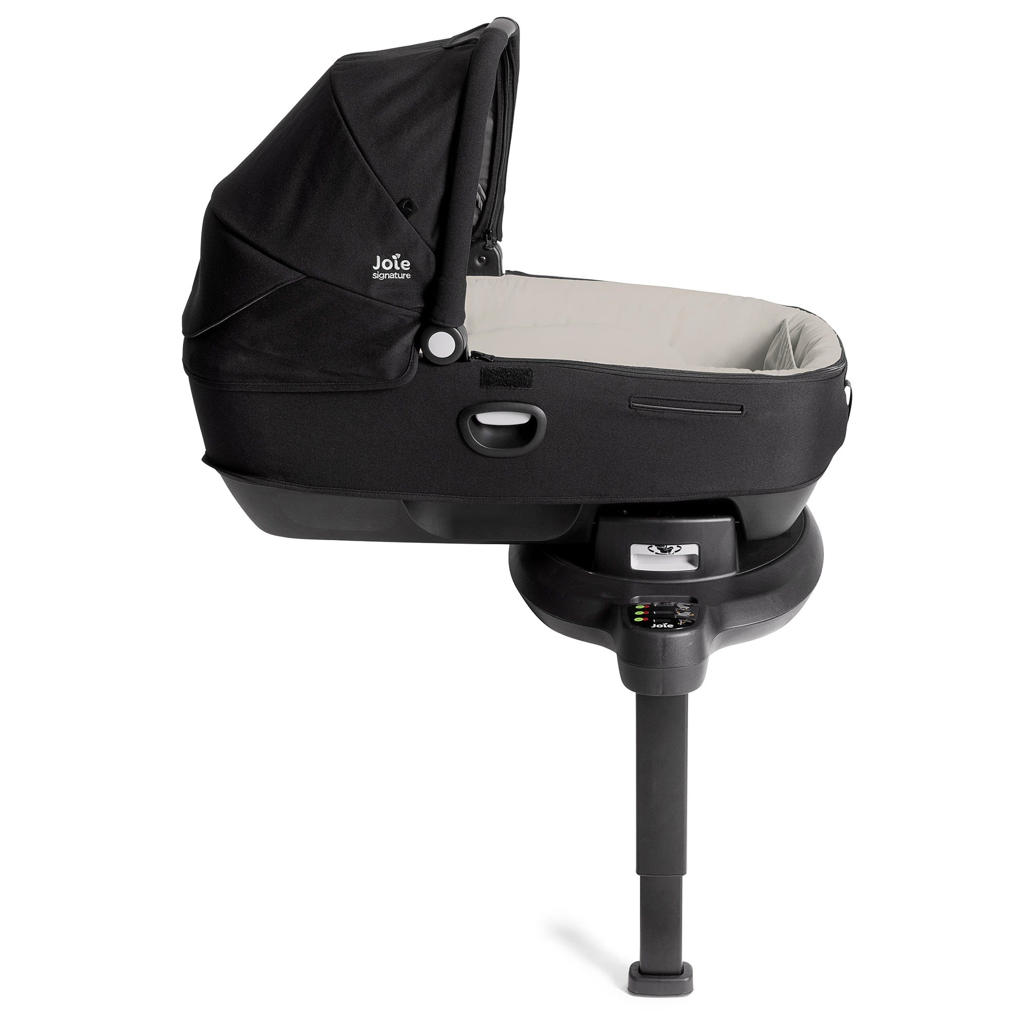 Joie lie flat car seats Joie Calmi R129 SIGNATURE Carrycot & Encore Base - Eclipse 18909-CALMI-CC-BAS