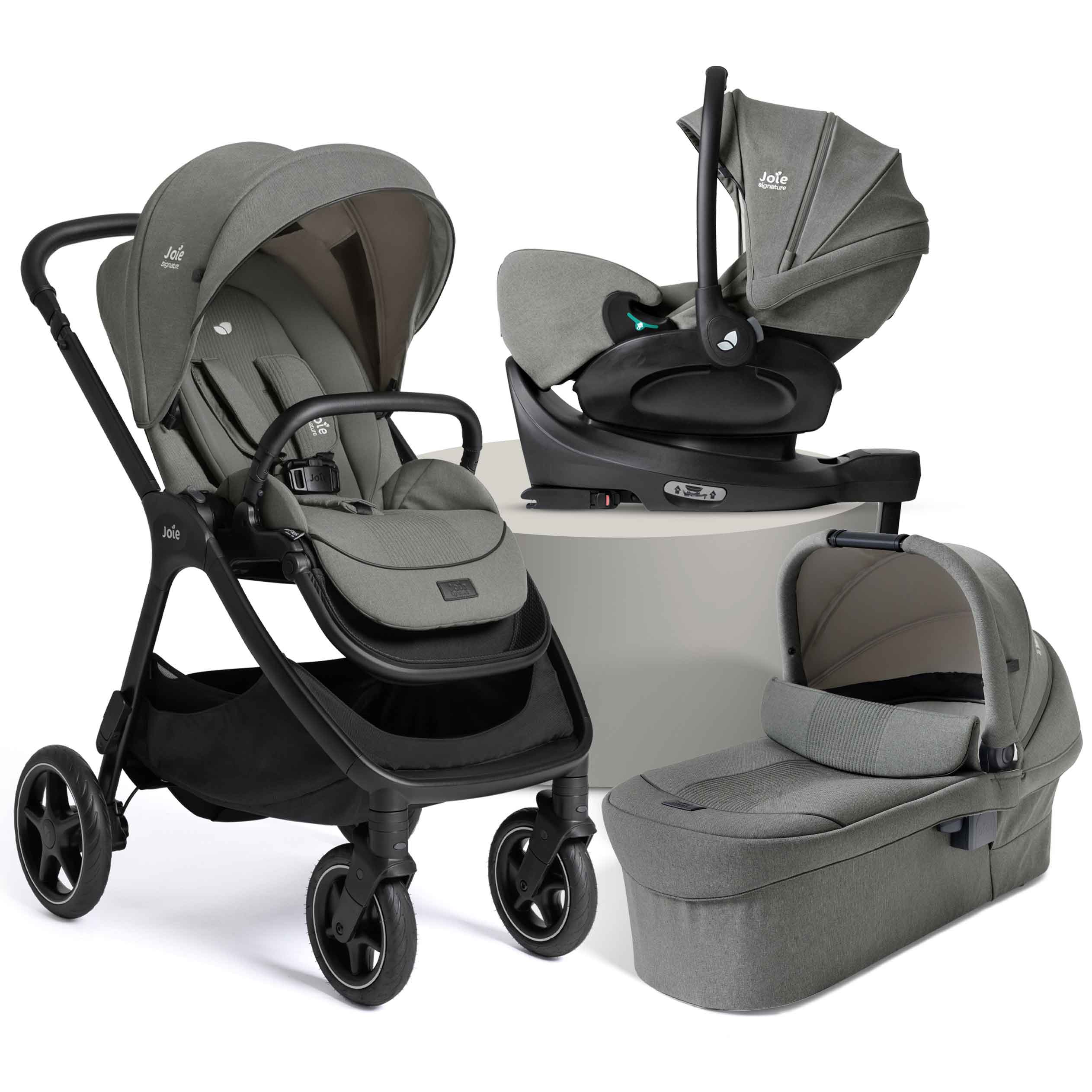 Joie travel systems Joie Finiti Flex Travel Ready Bundle - Evergreen Z2BJFNIT1019UK