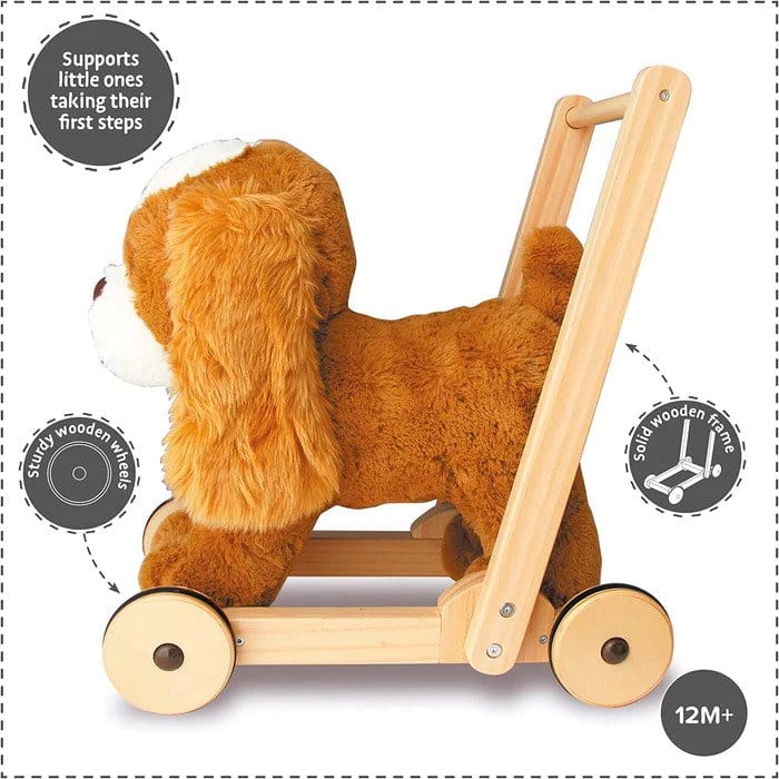 Little Bird Told Me push along toys Little Bird Told Me Peanut Pup Baby Walker LB3110