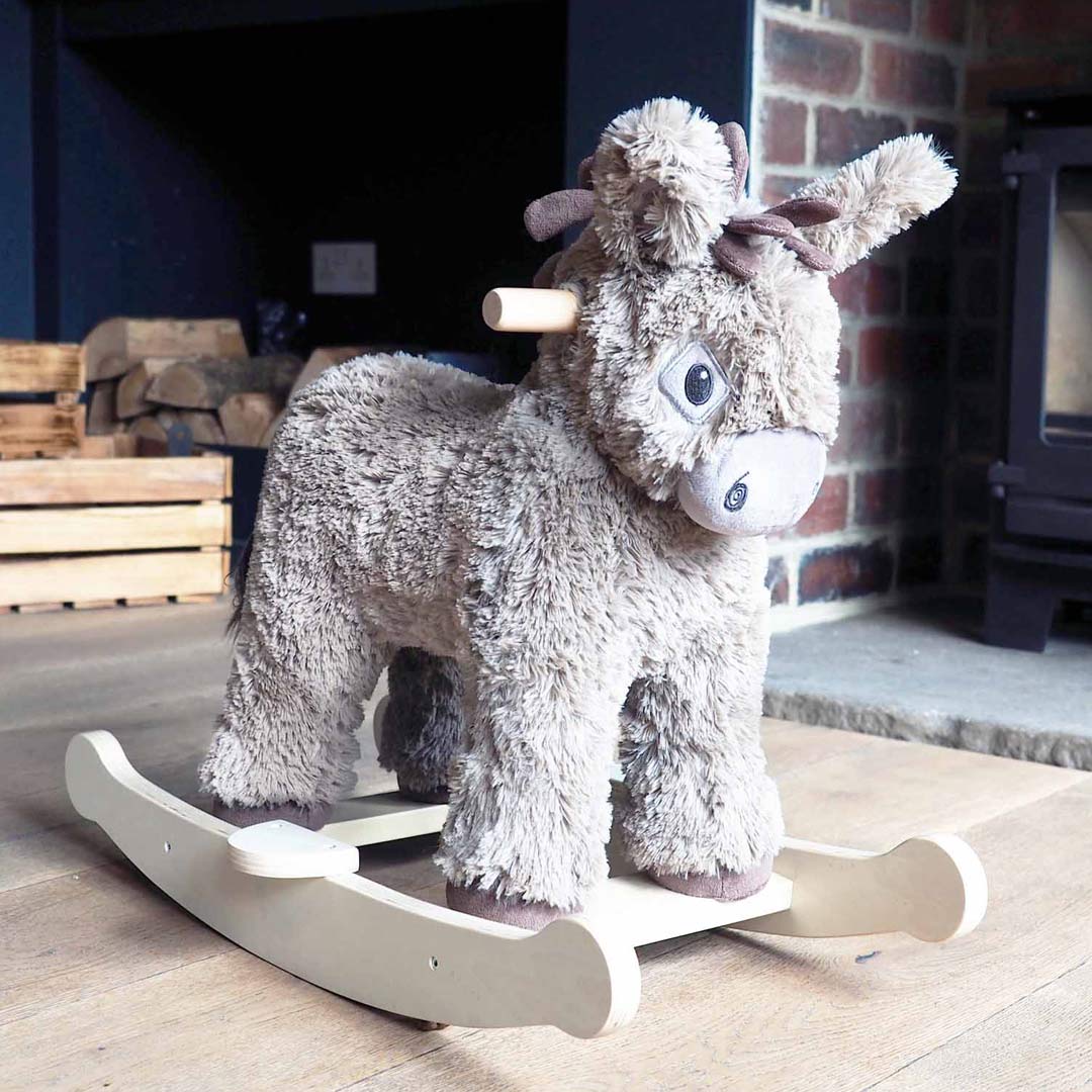 Little Bird Told Me rocking animals Little Bird Told Me Norbert Rocking Donkey 9m+ LB3104