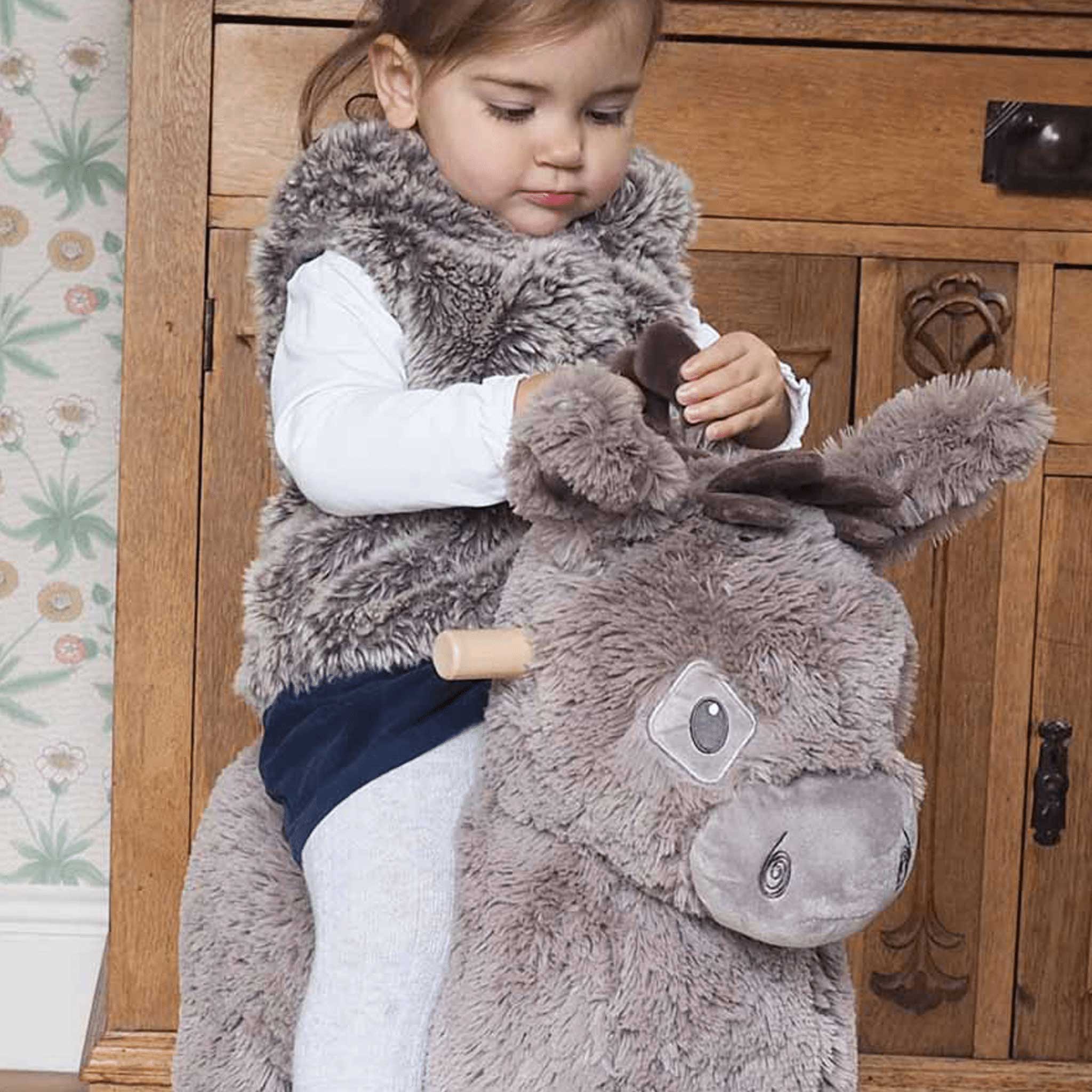 Little Bird Told Me rocking animals Little Bird Told Me Norbert Rocking Donkey LB3088