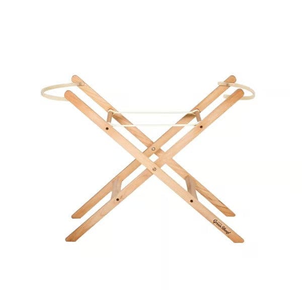 Little Green Sheep moses basket stands Little Green Sheep Folding Moses Stand (Natural) fn016a