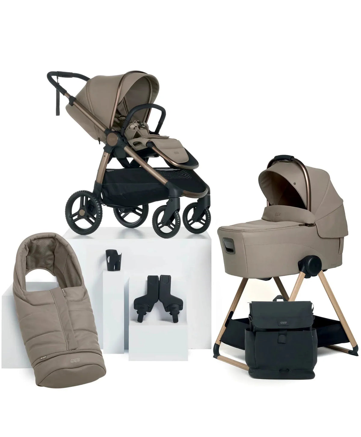 Mamas & Papas baby prams Mamas & Papas Ocarro 2 7-Piece Essential Kit in Oatmeal 6708tz602