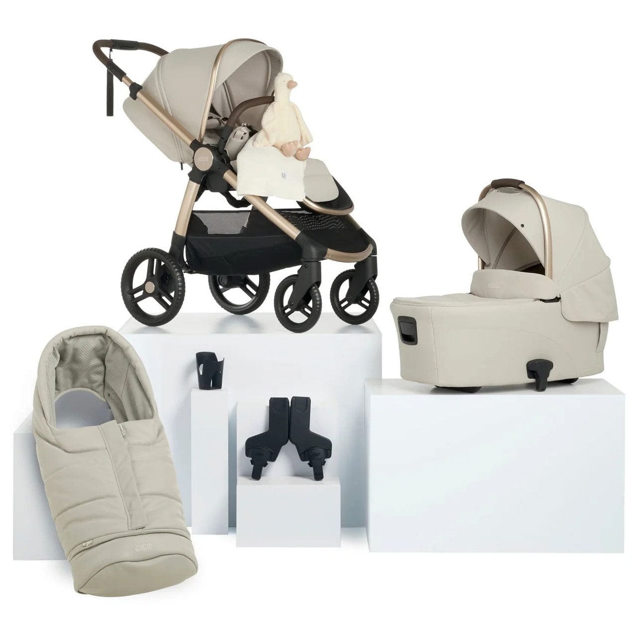 Mamas & Papas baby prams Mamas & Papas Ocarro 2 7-Piece Essential Kit in Shell 6708S4303