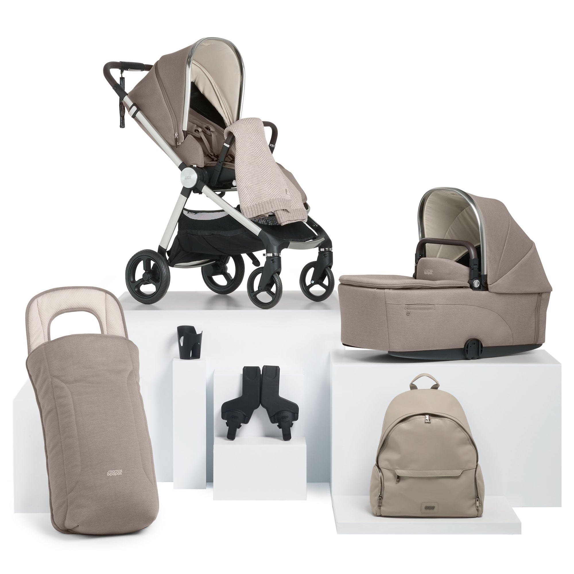 Mamas & Papas baby prams Mamas & Papas Vardo Essential Bundle - Heritage 523908101