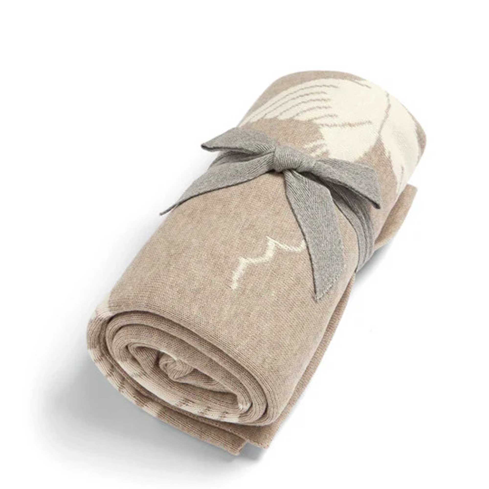 Mamas & Papas cot & cot bed blankets Mamas & Papas Welcome To The World Knitted Duckling Blanket 7883OE500