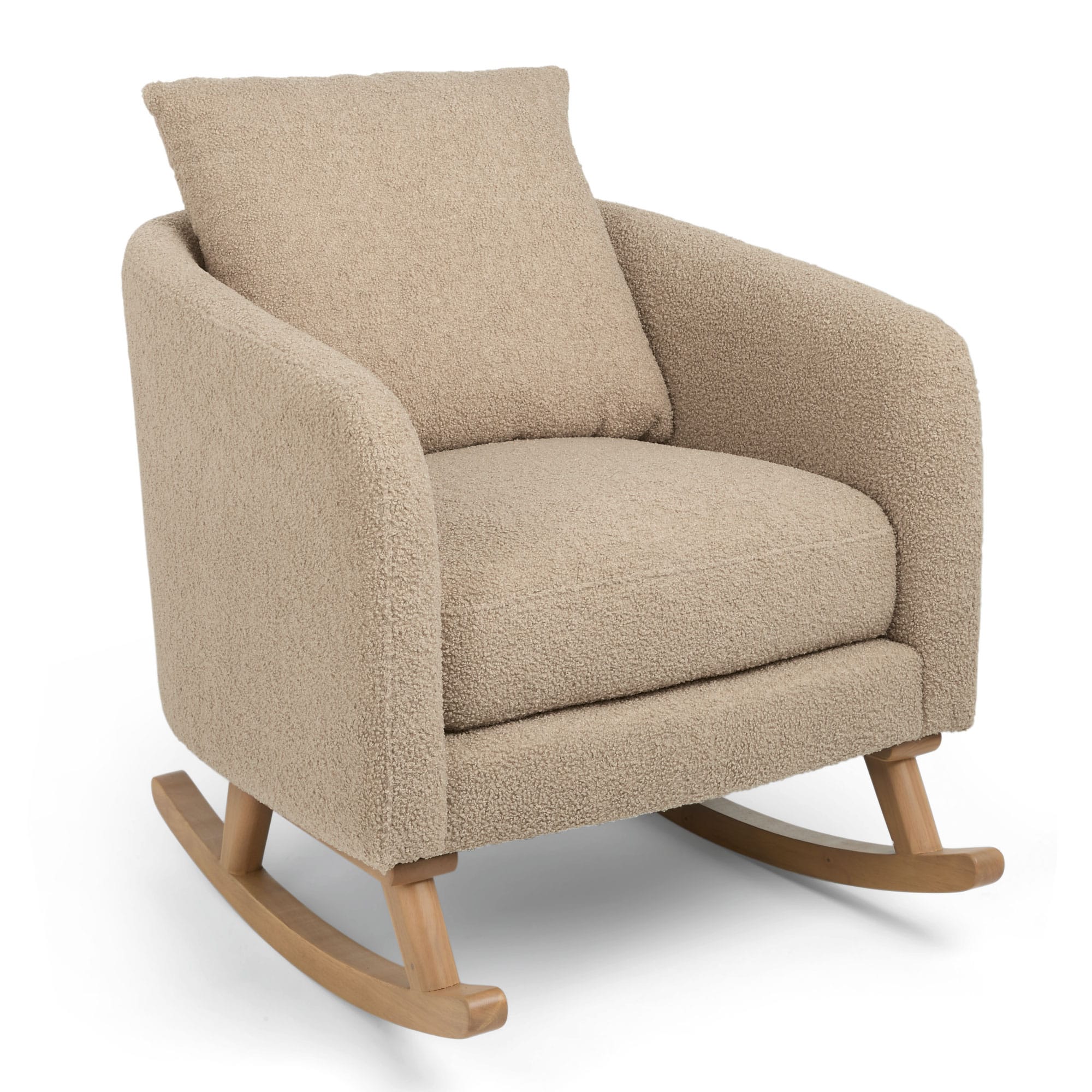 Mamas & Papas nursing chairs Mamas & Papas Alma Nursing Chair - Fawn Boucle Weave