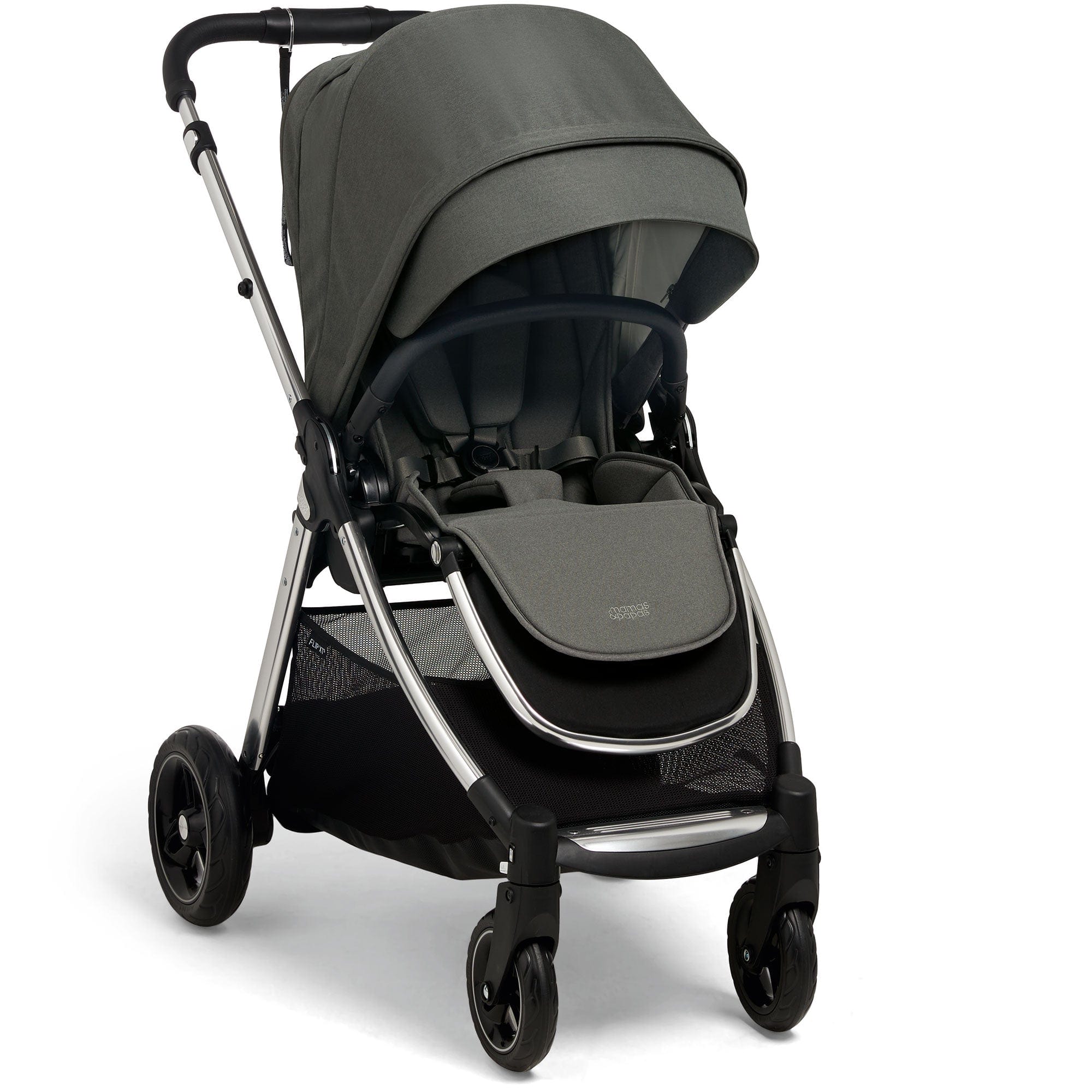 Mamas & Papas Travel Systems Mamas & Papas Flip XT³ 8 Piece Essentials Bundle with Car Seat - Harbour Grey