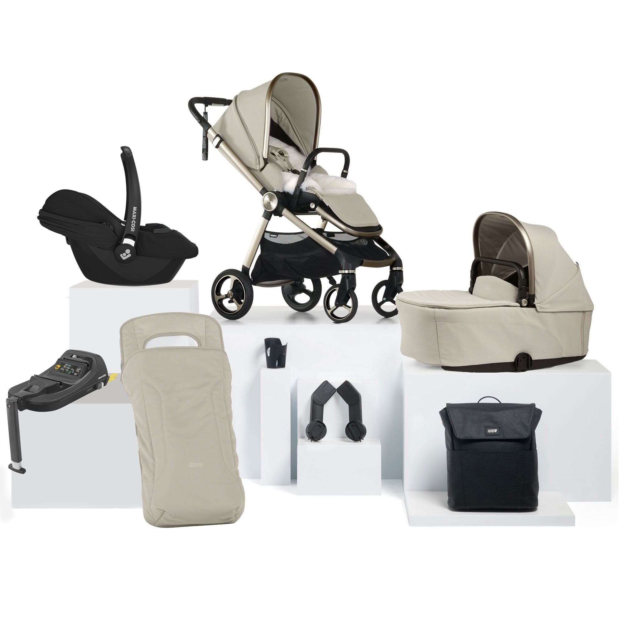 Mamas & Papas travel systems Mamas & Papas Vardo Complete Maxi-Cosi Bundle - Shell 17420-VAR-MAX-CAB