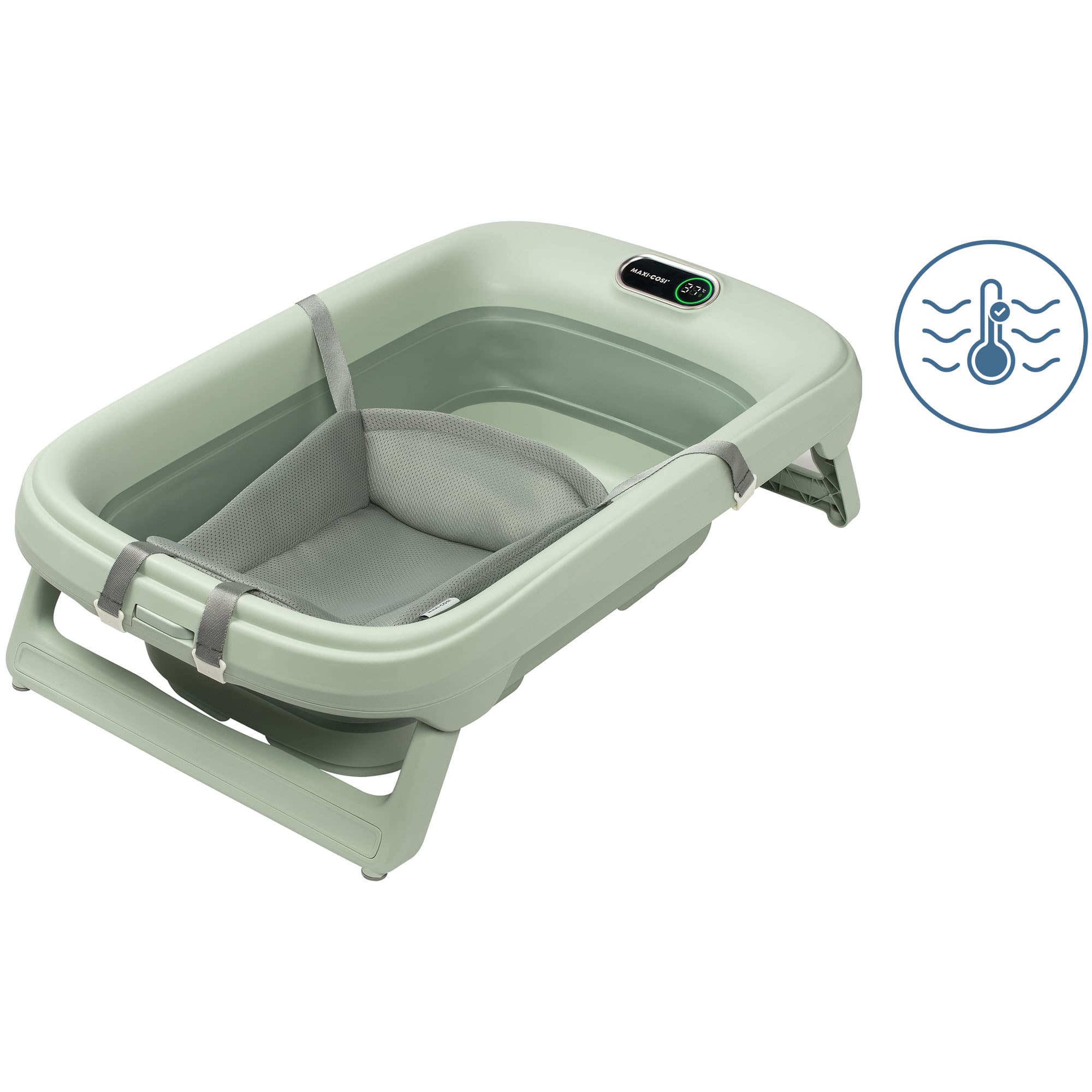 Maxi-Cosi baby bathing Maxi-Cosi Plus Bathtub + Newborn Insert - Sage Green 3107115000