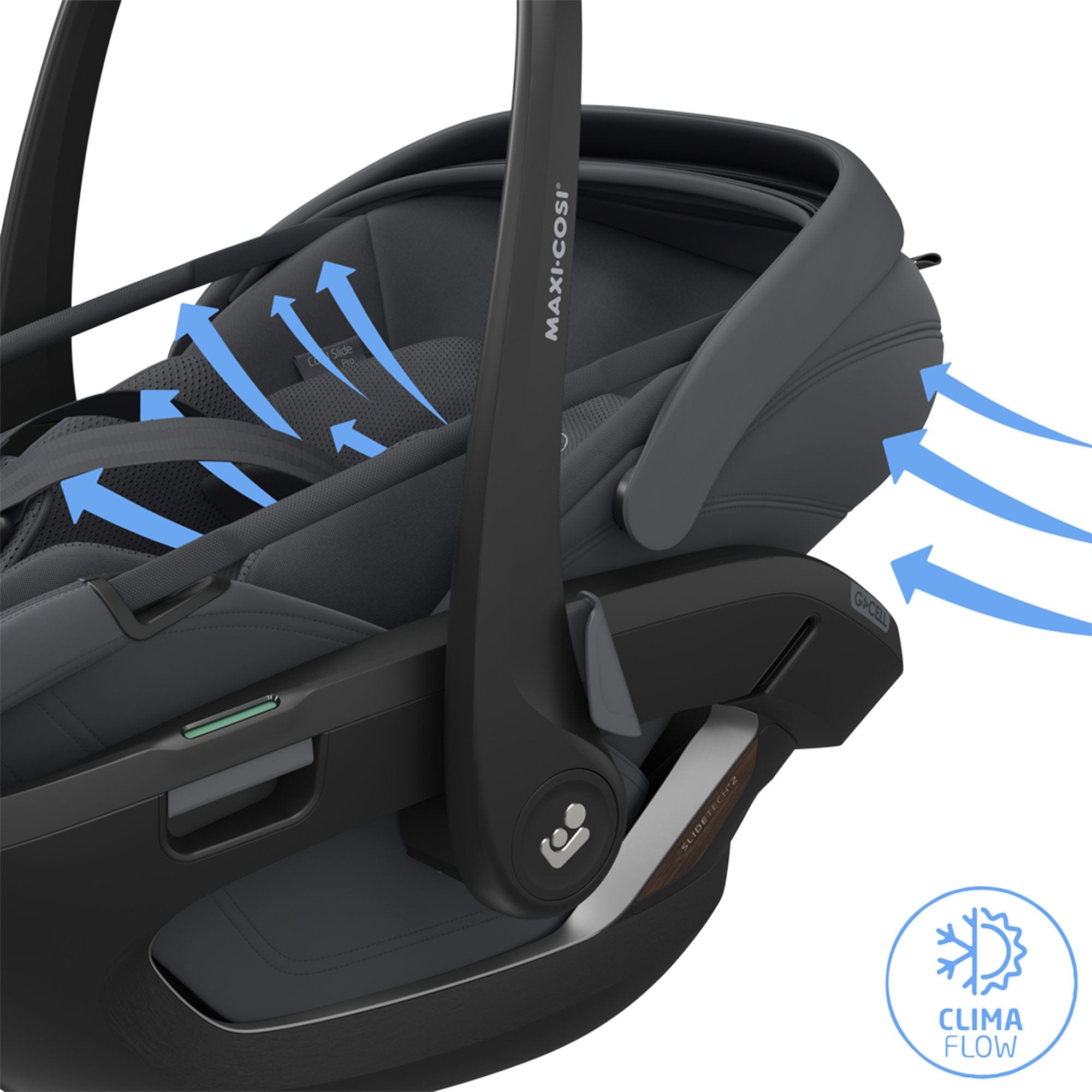 Maxi-Cosi baby car seats Maxi-Cosi Coral Slide Pro - Moon Graphite