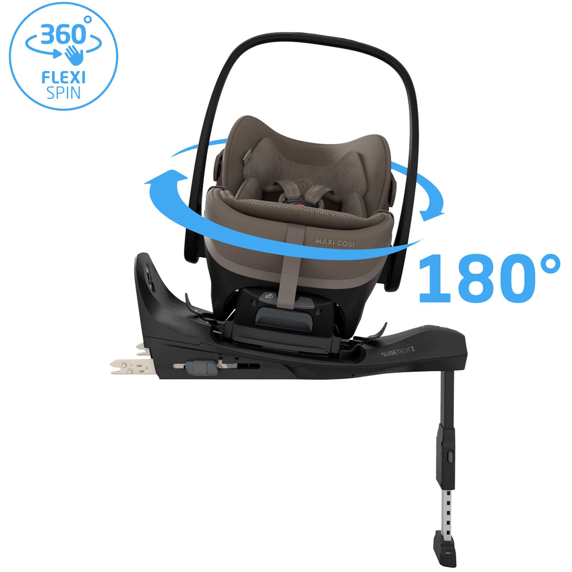 Maxi-Cosi baby car seats Maxi-Cosi Pebble Slide Pro - Oak Truffle