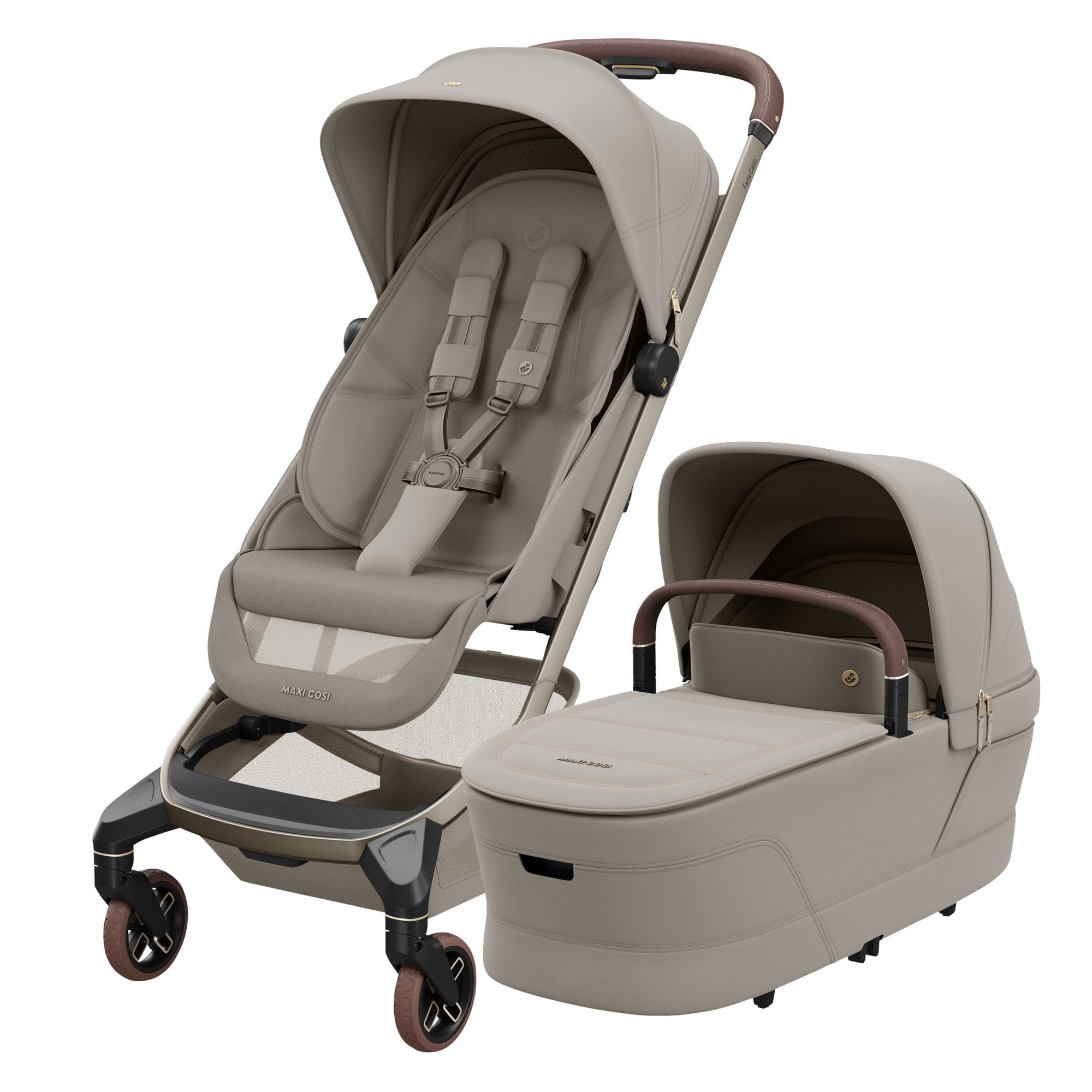 Maxi-Cosi baby prams Maxi-Cosi Fame Cabin Complete Pram - Sapphire Sand KF10000217