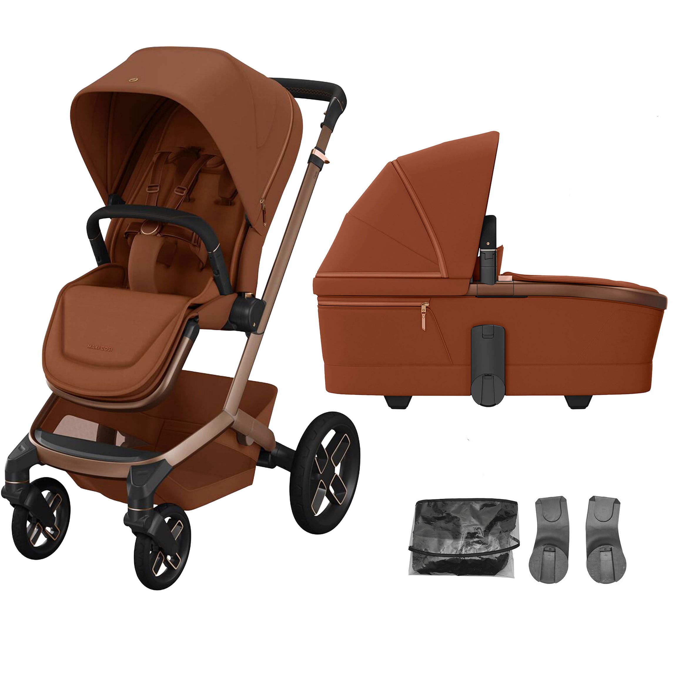 Maxi-Cosi baby prams Maxi-Cosi Fame + Carrycot - Copper Terra KF10000228