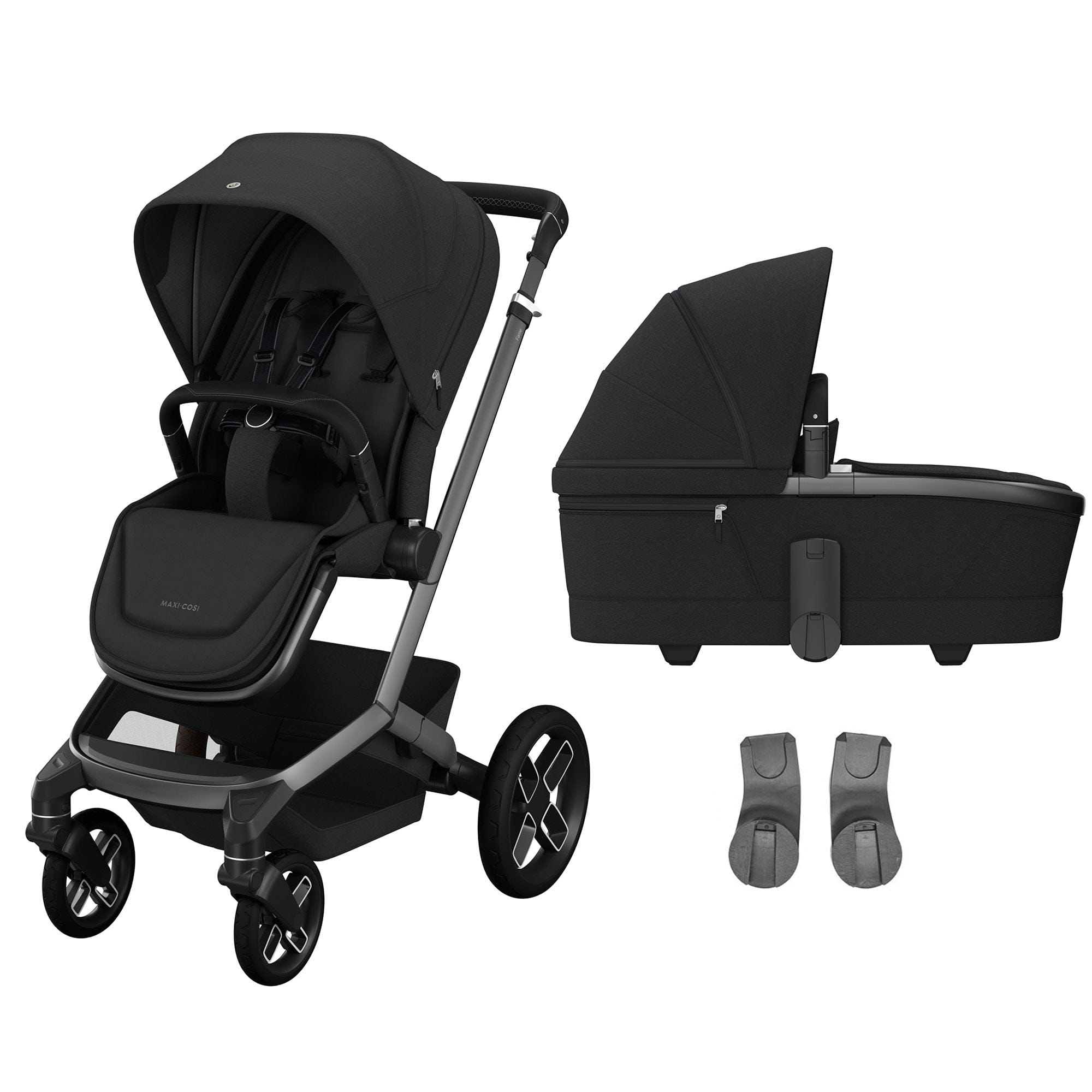 Maxi-Cosi baby prams Maxi-Cosi FAME Pram with Carrycot in Twillic Black KF10000102