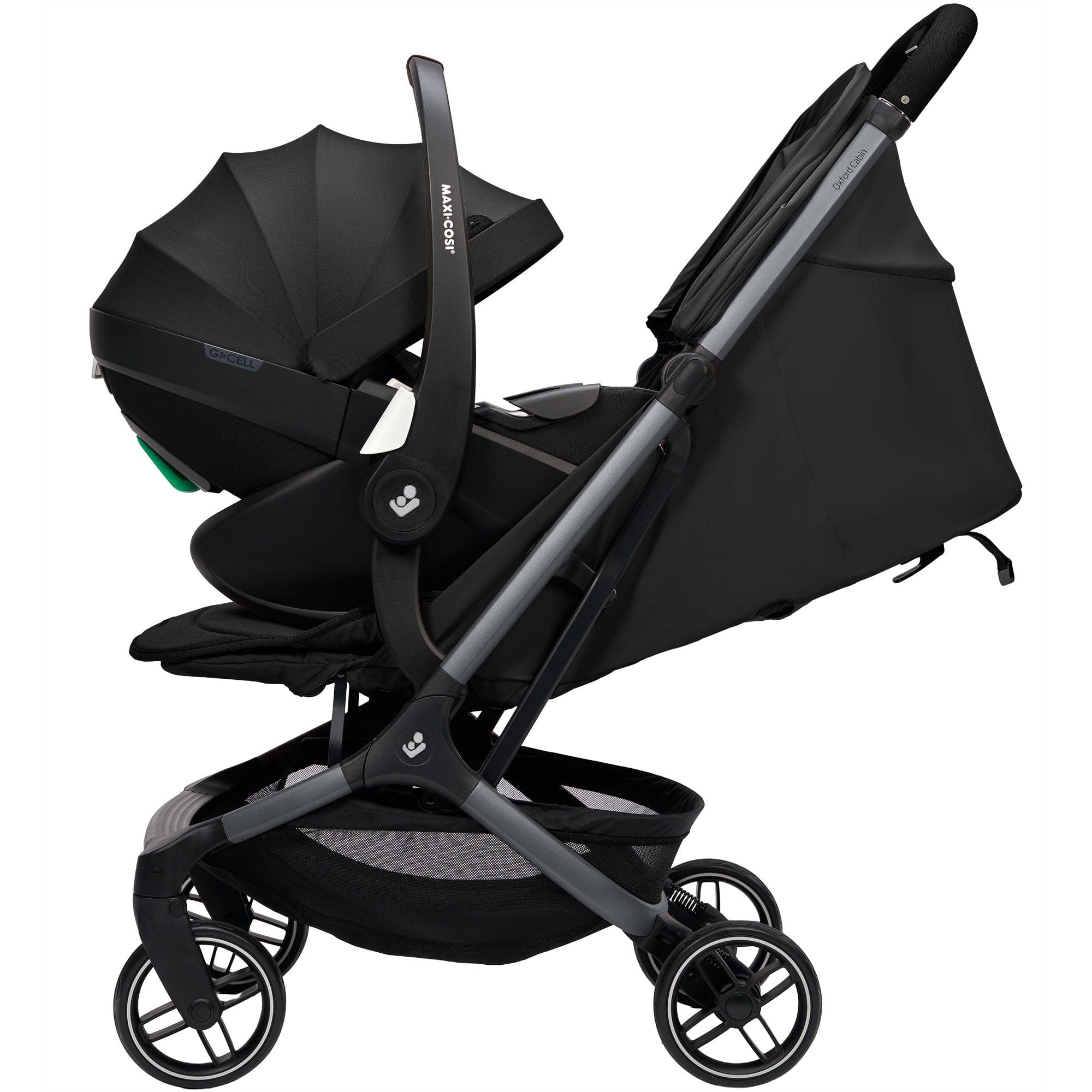 Maxi-Cosi baby pushchairs Maxi-Cosi Oxford Cabin Stroller - Onyx Black 1175508110