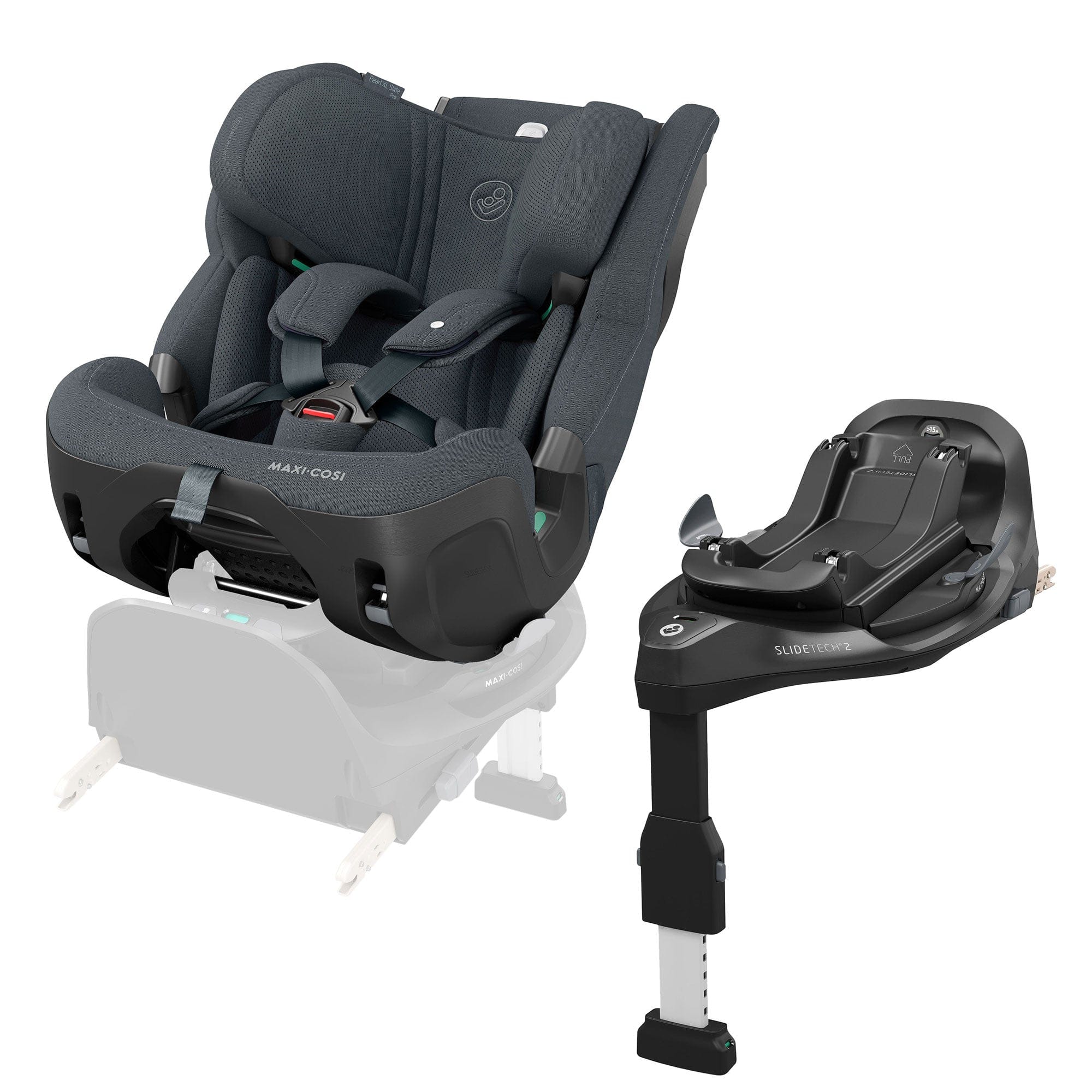 Maxi-Cosi combination car seats Maxi-Cosi Pearl XL Slide Pro - Authentic Graphite 8623550110-1