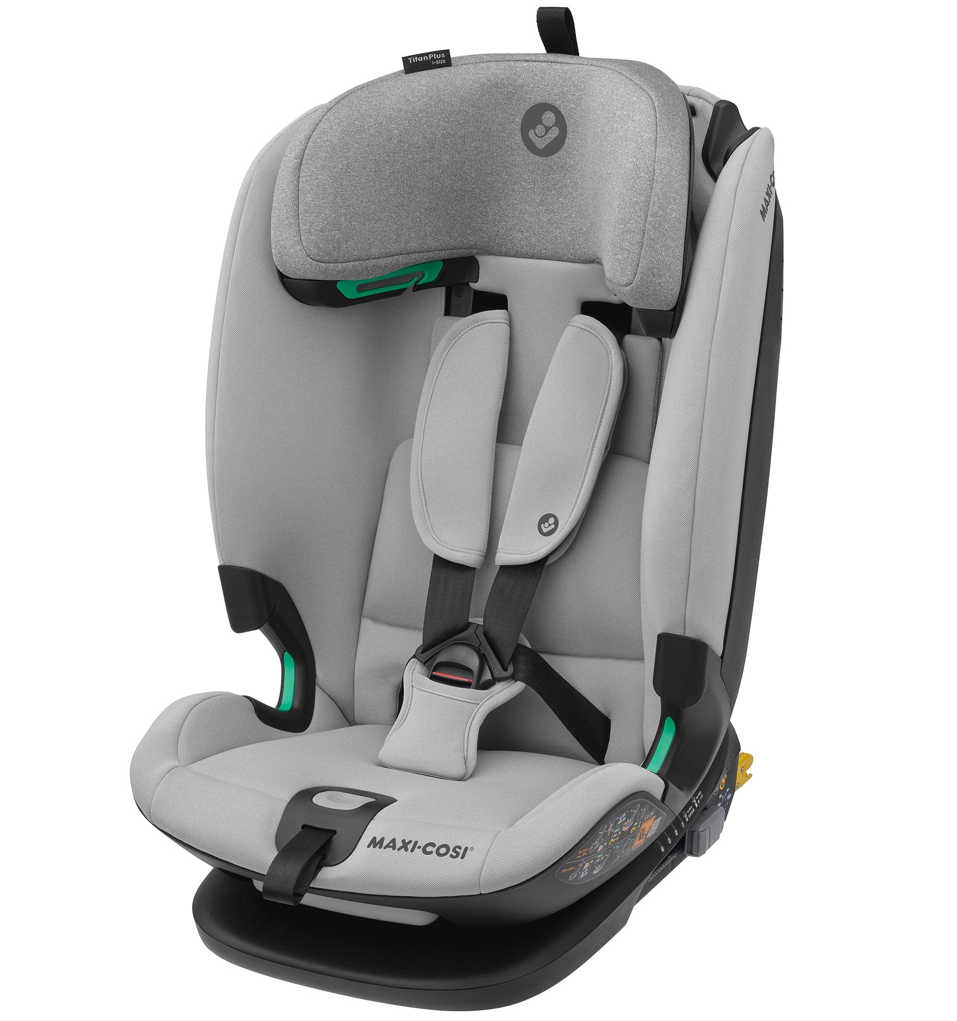 Maxi-Cosi Titan Plus i-Size Car Seat in Authentic Grey