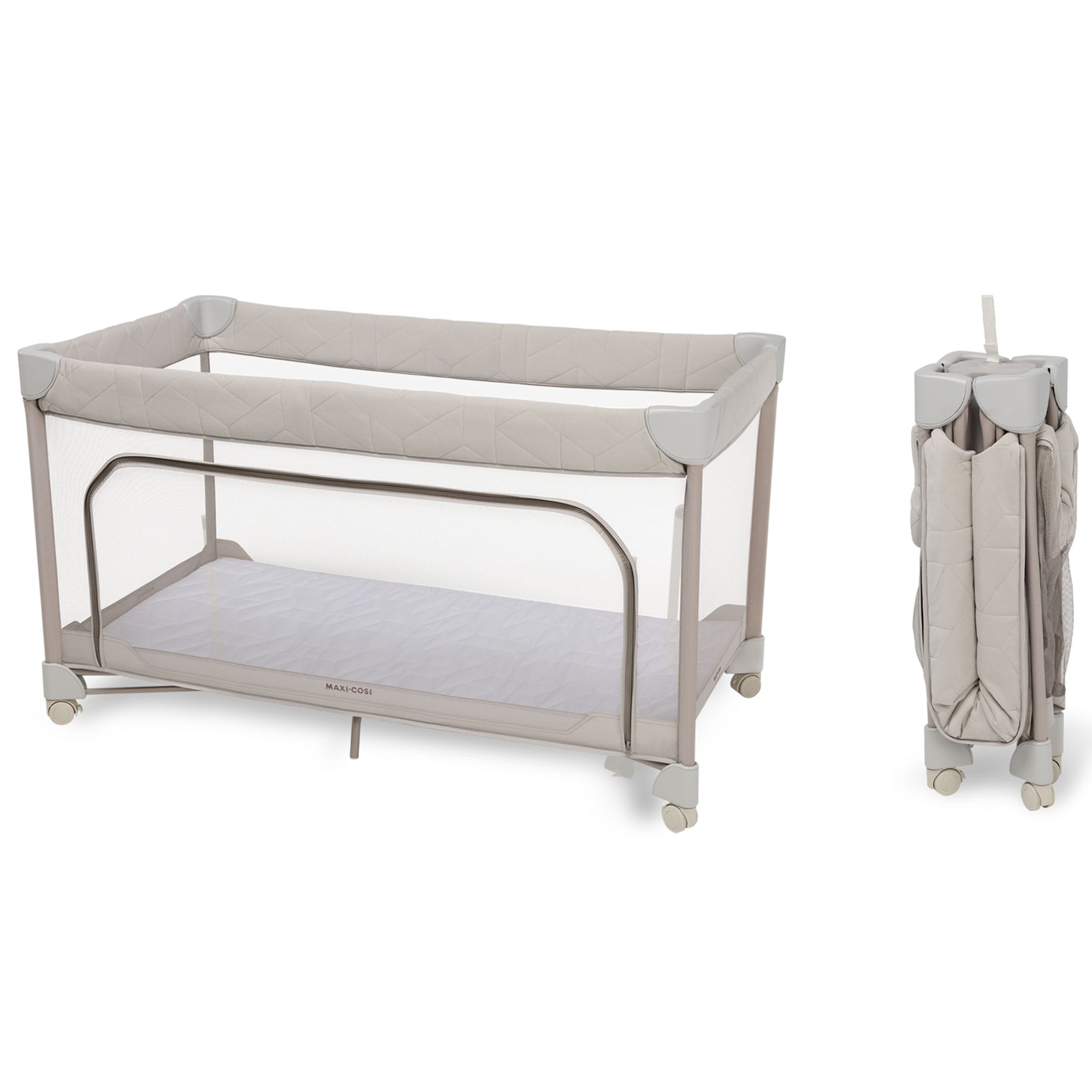 Maxi-Cosi cribs Maxi-Cosi Merlin Travel Cot - Elegance Beige 2611159111
