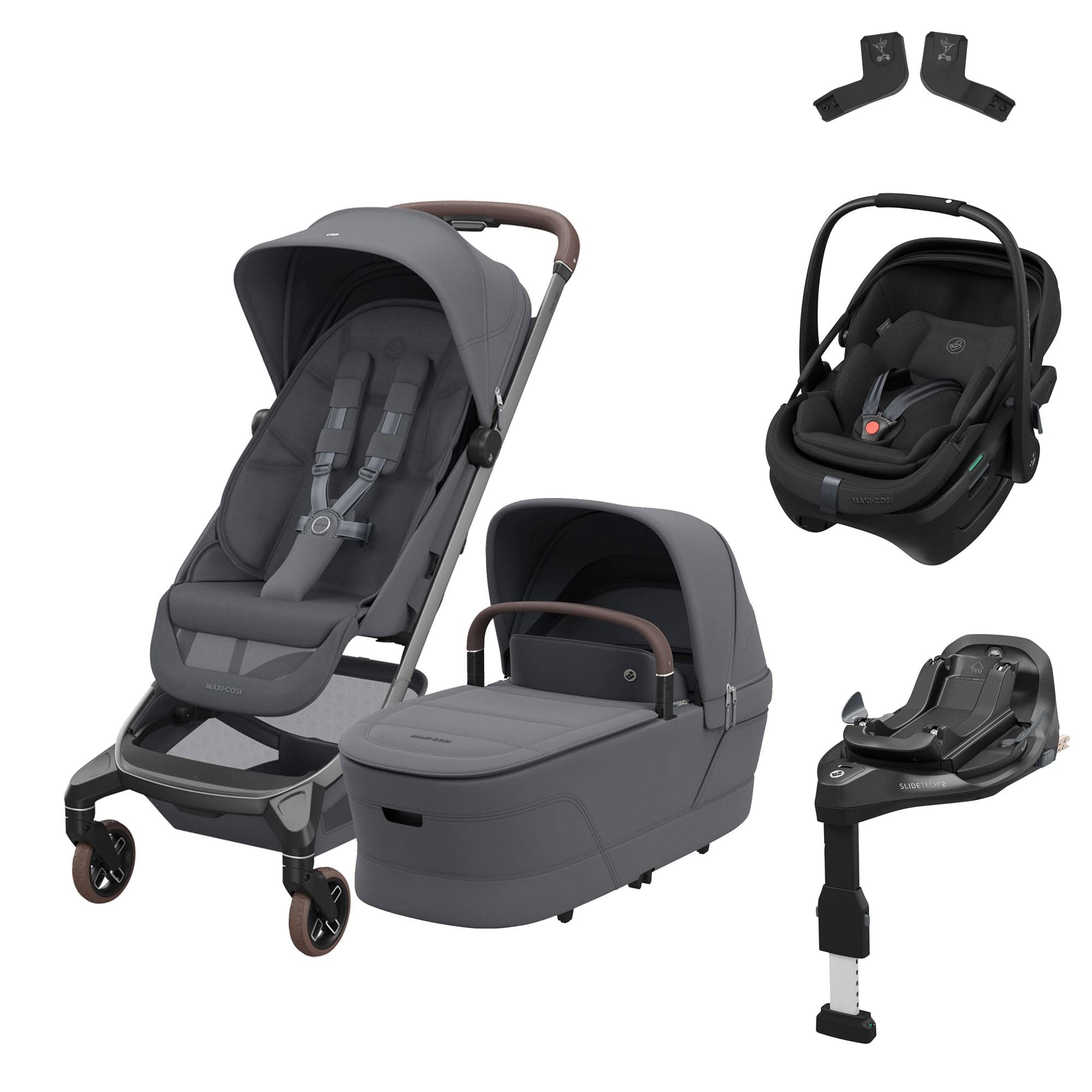 Maxi-Cosi travel systems Maxi-Cosi Fame Cabin Zero G Bundle - Moon Graphite KF10000215-1