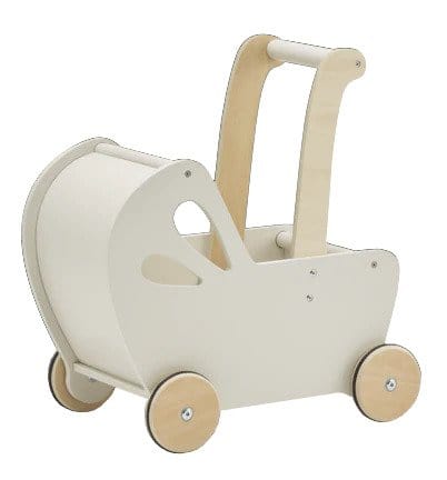 Moover push along toys Moover Essential Dolls Pram - Off White