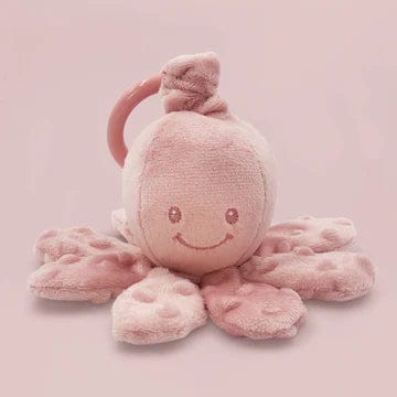 Nattou soft animals Nattou Vibrating Octopus Cuddly Toy - Dusty Pink NATLAP876537