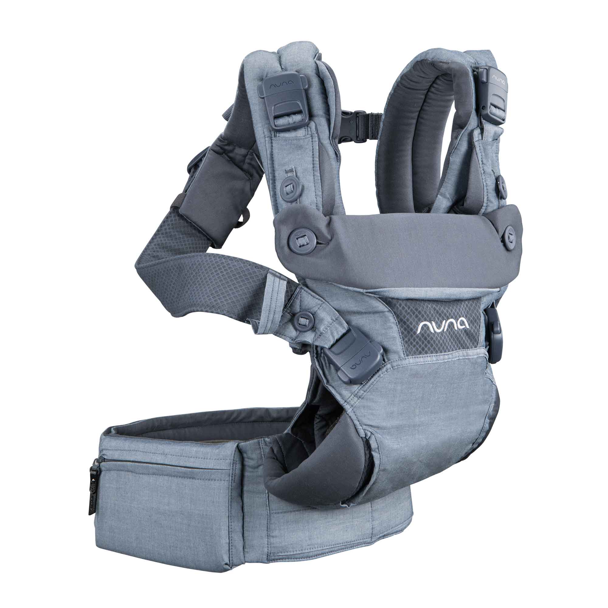Nuna baby carriers Nuna CUDL Baby Carrier - Softened Denim BC13902SDN