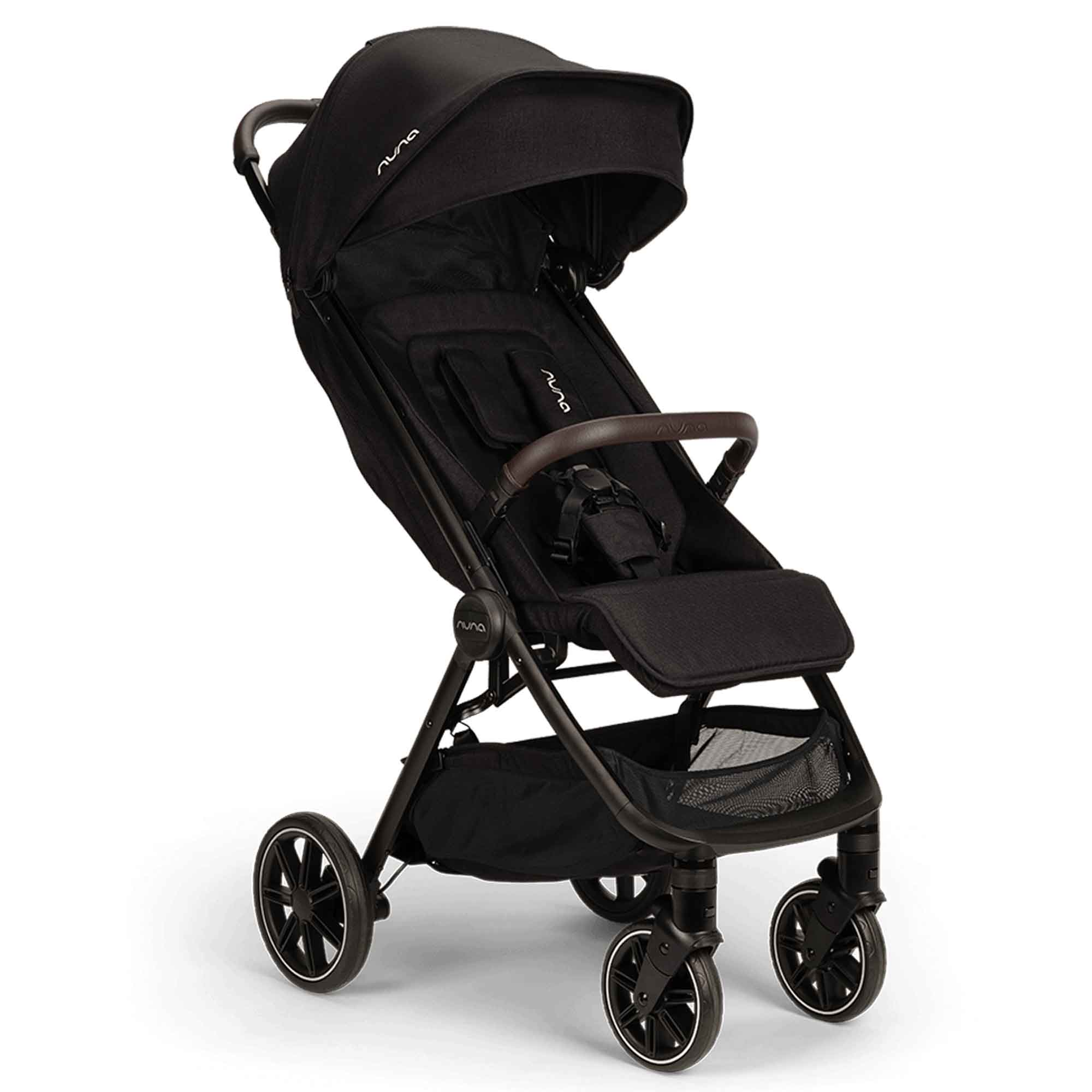 Nuna baby pushchairs Nuna TRVL lx Stroller - Caviar ST18101CVRGL