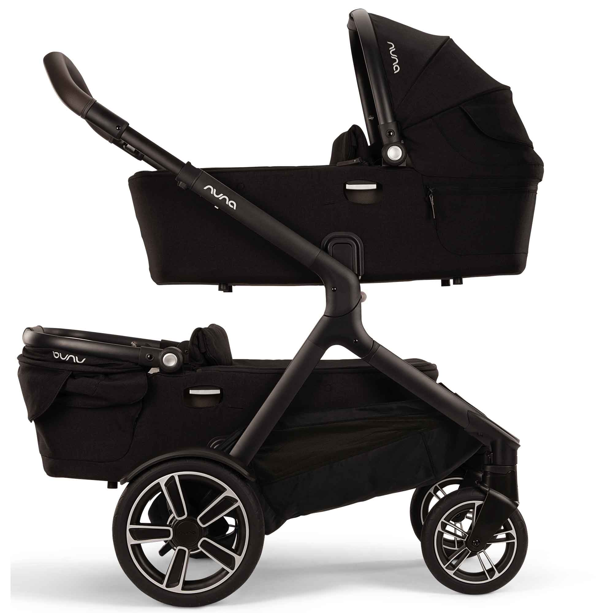 Nuna double buggies Nuna DEMI Next Twin Bundle - Caviar 18627-DEMI-TWIN