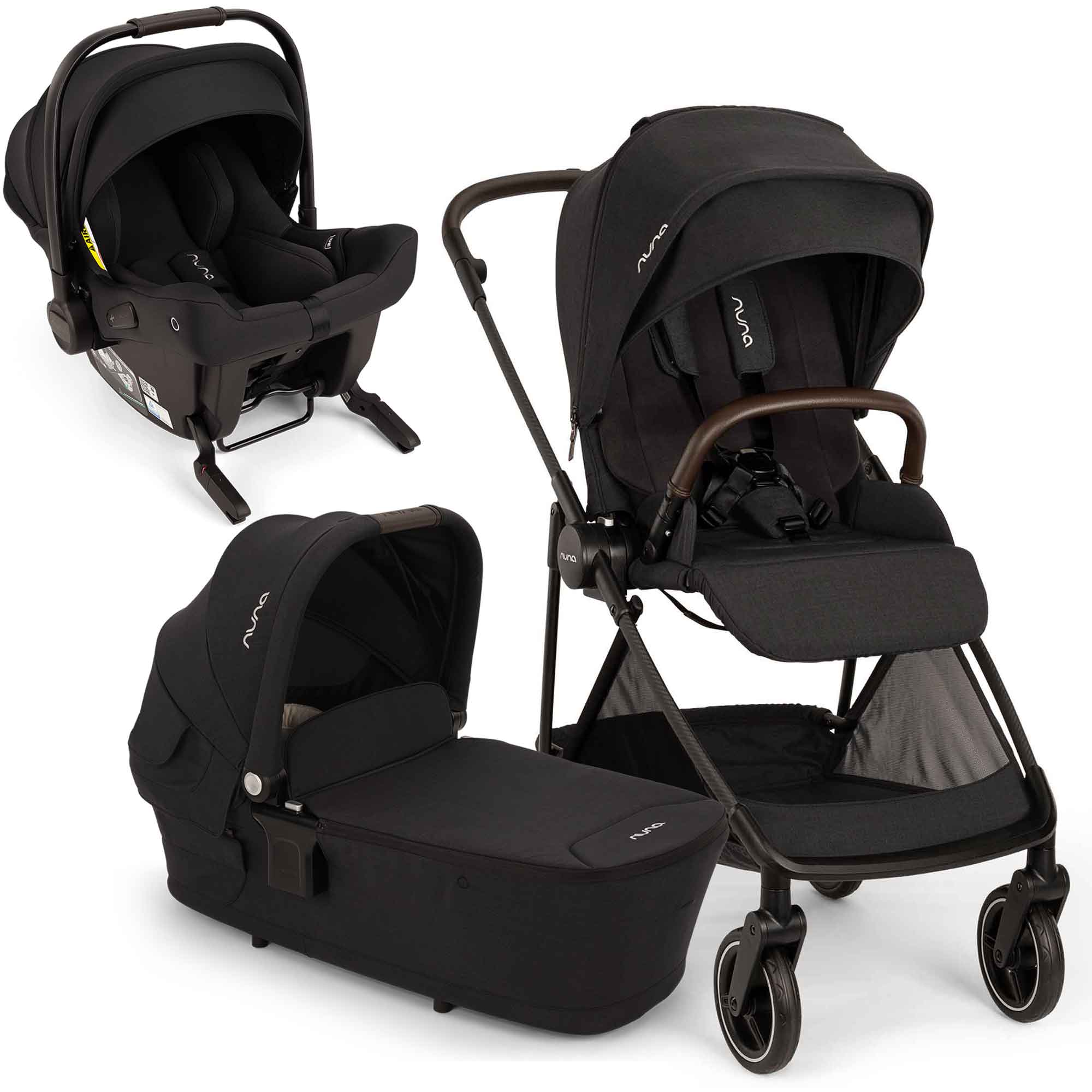 Nuna travel systems Nuna IXXA + PIPA Urbn Bundle - Caviar Z2BJIXXA1002UK