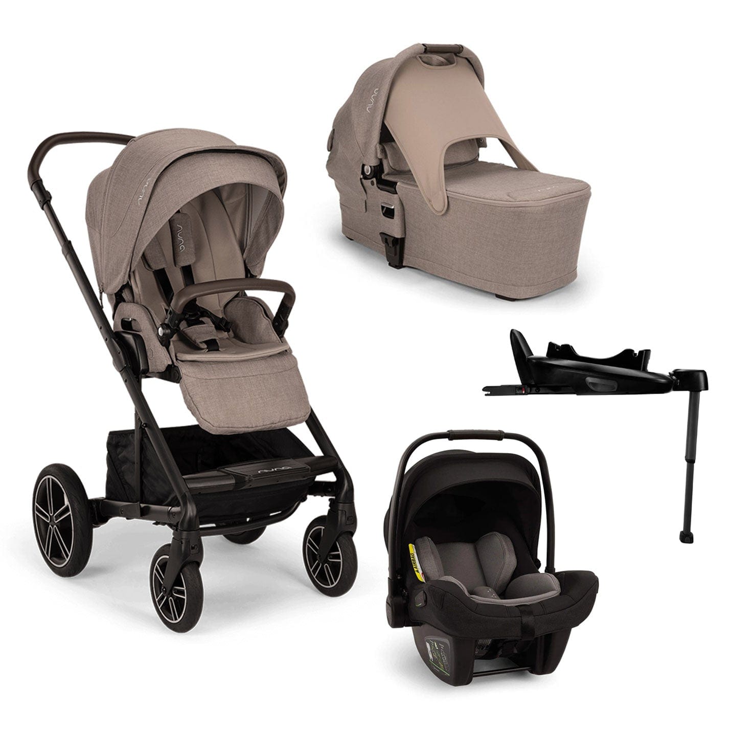 Nuna travel systems Nuna MIXX NEXT Generation Pipa Travel System (Cedar) Z2BNMIXX1041UK